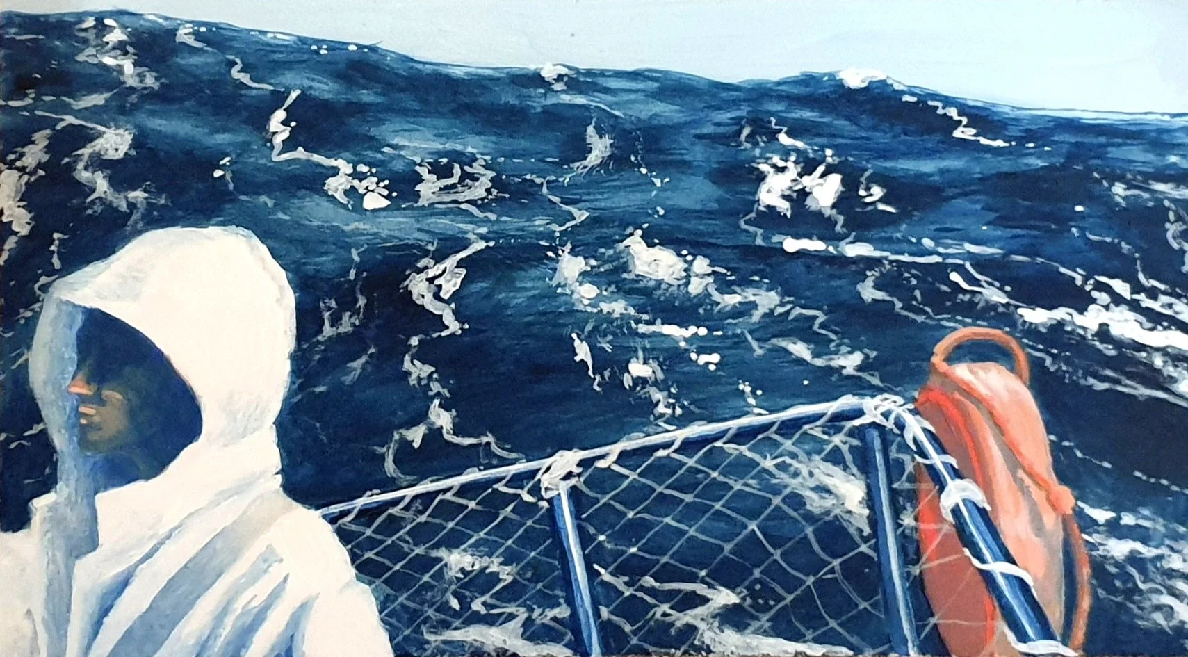 THE MOTHER OF ALL STORMS  // winner of 9x5 Mandurah Art Award