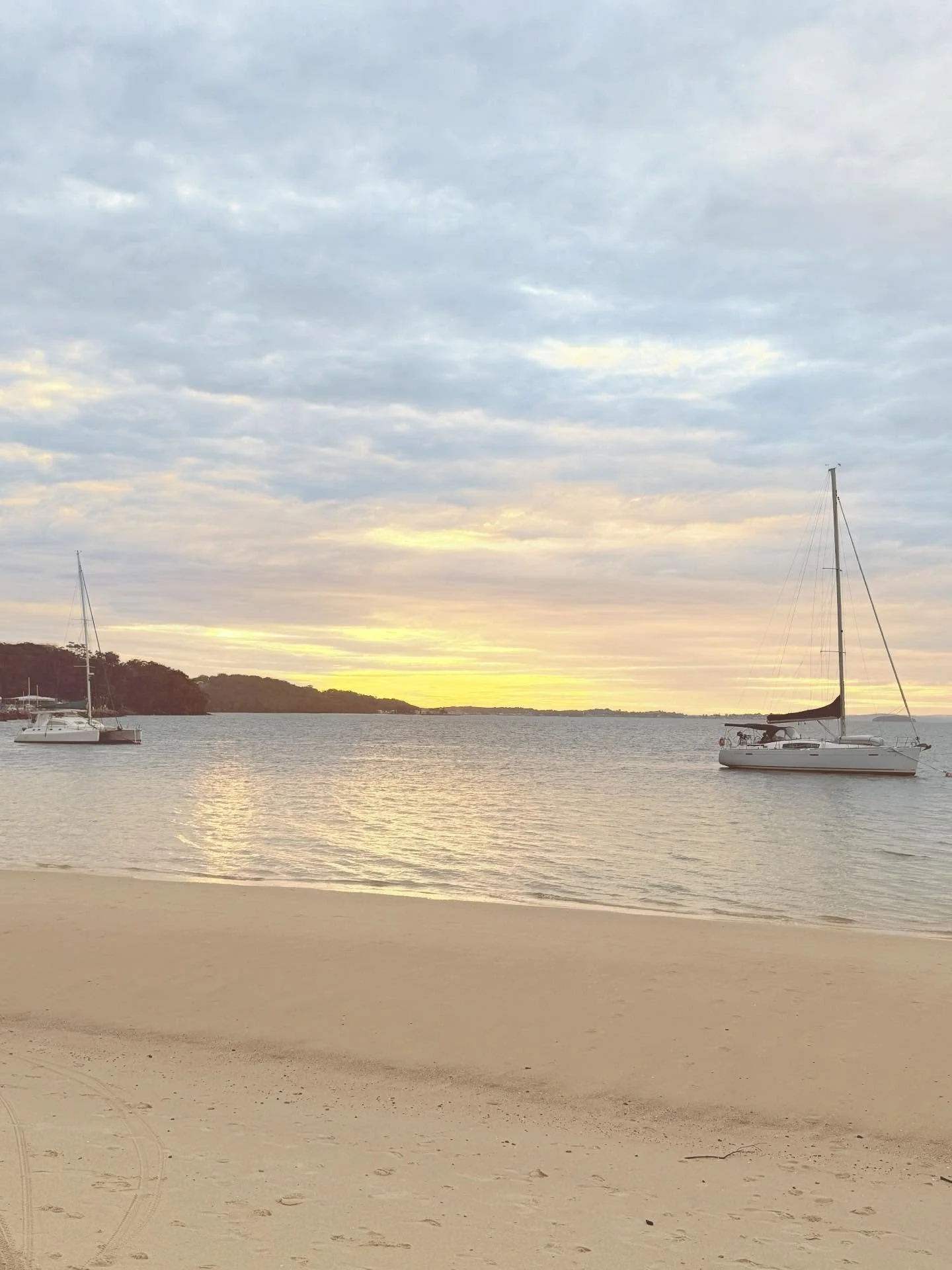 Thought I might watch the sun go down after a beautiful ceremony at Nelson Bay