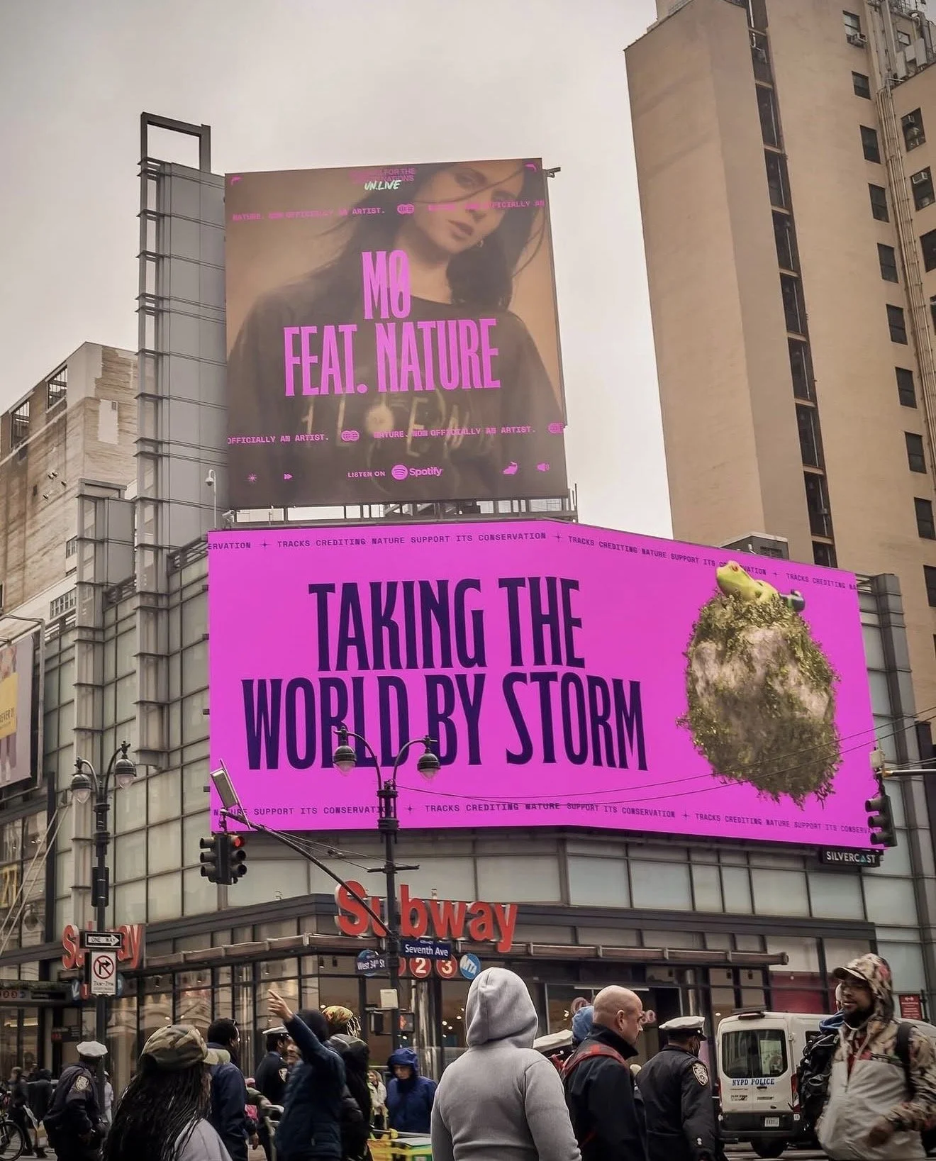 Nature the Artist takes on Billboards