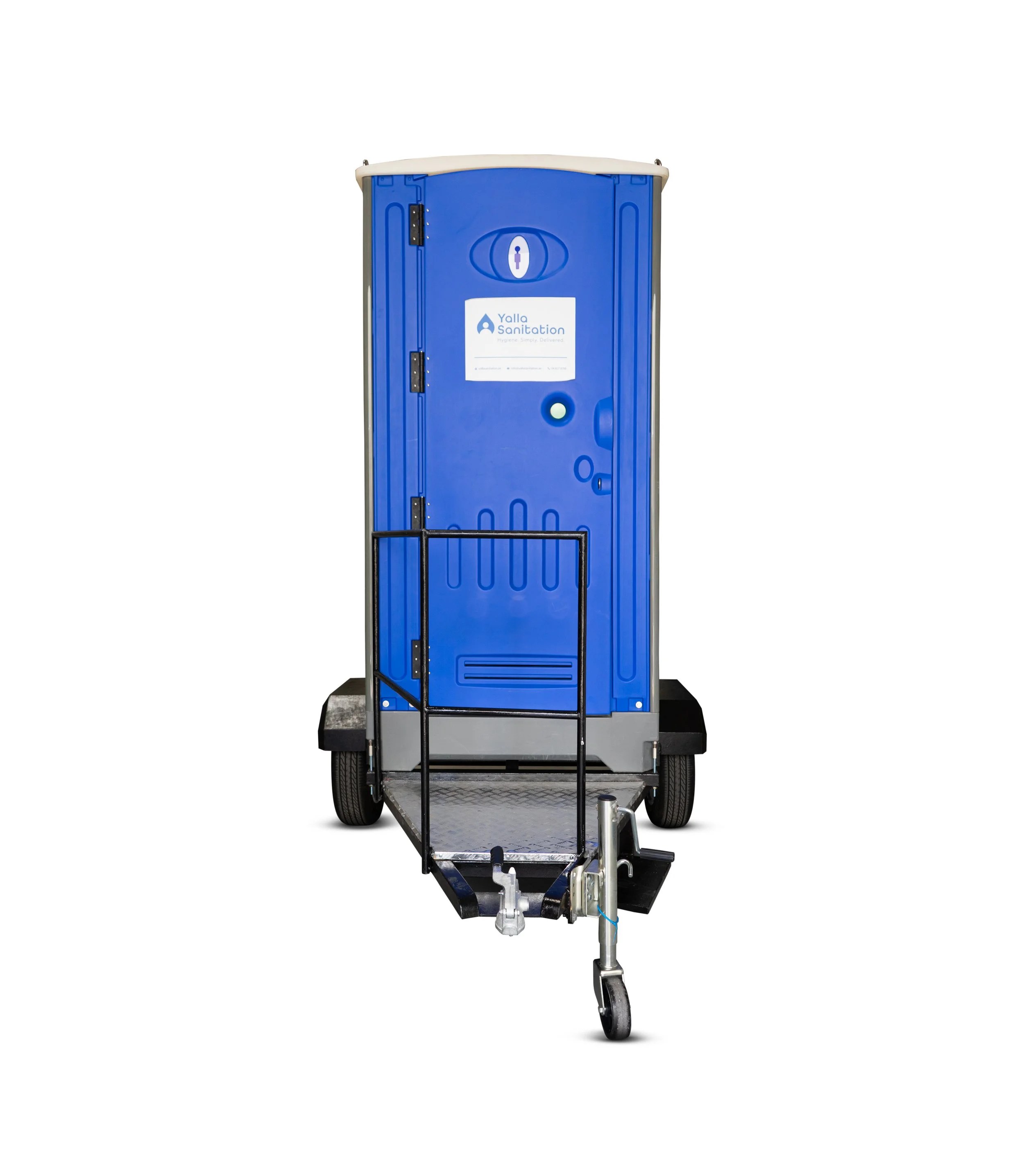 Portable VIP Toilet Trailer — Yalla Sanitation