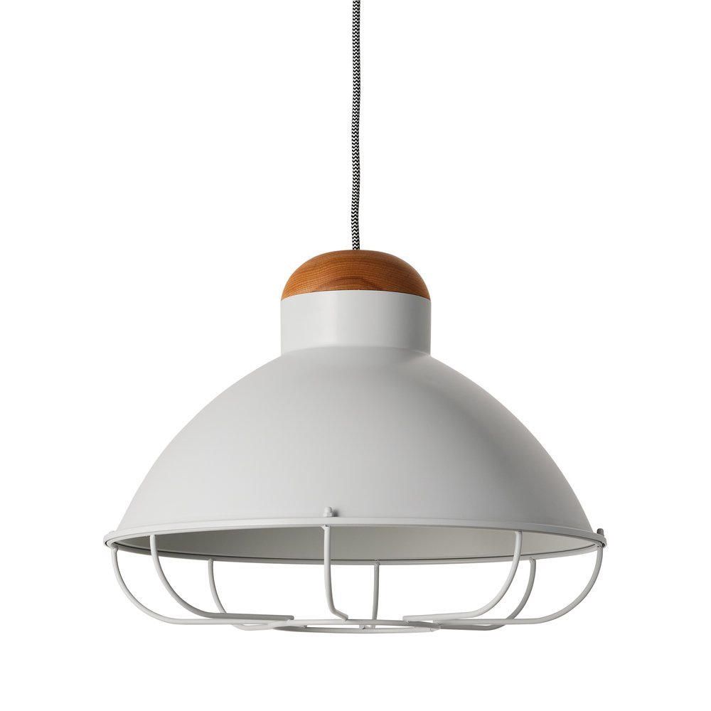 Amaris Pendant in Pale Grey