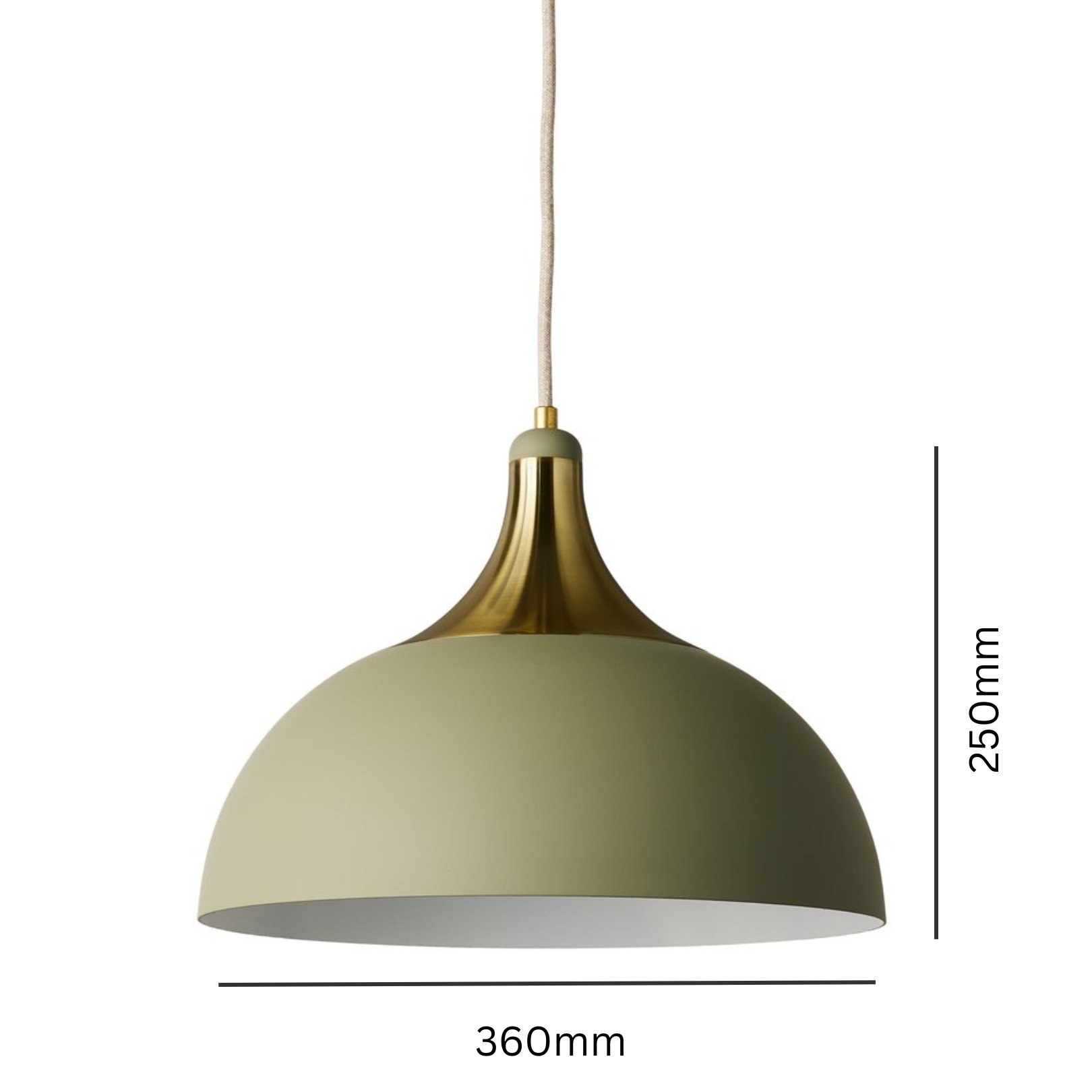 Moom Callisto Pendant Light in Green