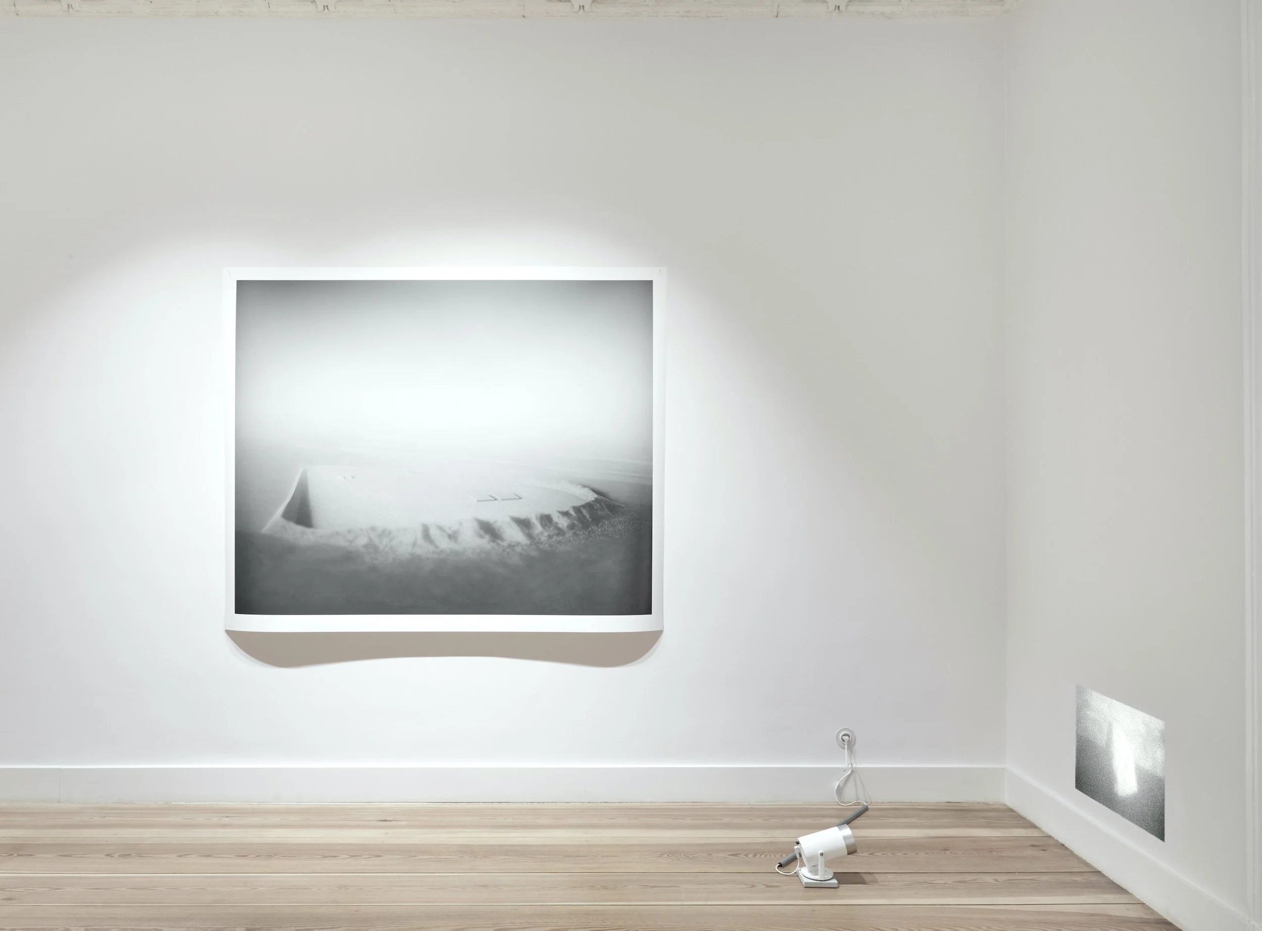 Nils Olav Bøe / Boe, black-and-white contemporary art photography and super 8mm film, depicting timeless landscapes between realism and fiction.