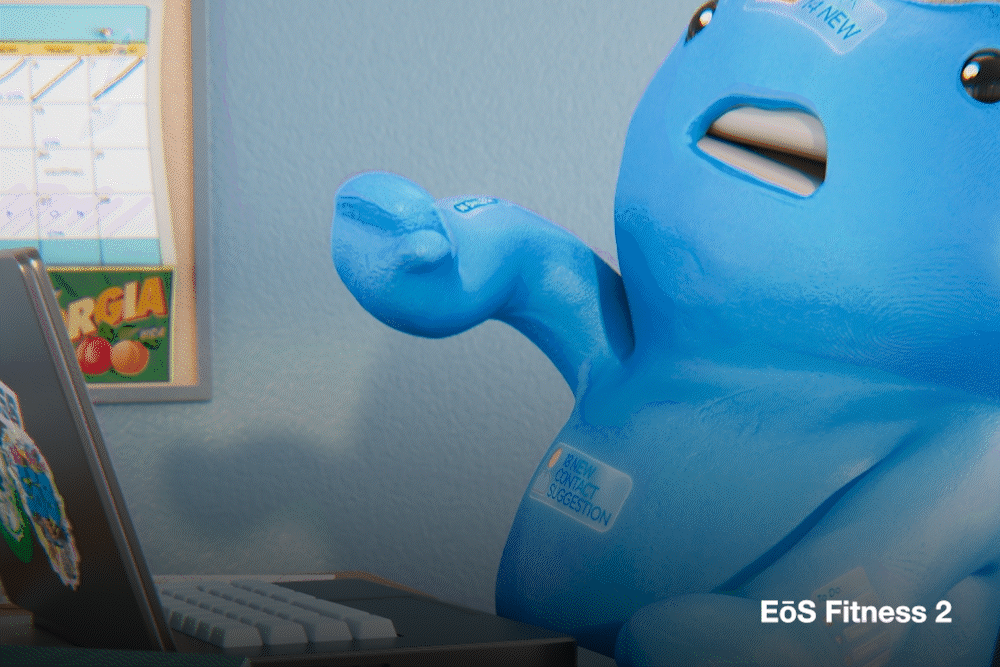  Lifestyle & Beauty, 2D & 3D Animation, CGI/VFX  Clay, clay animation, character, EoS, EOS, EoS Fitness 