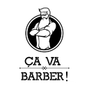 Logo Ca va Barber ! partenaire rewards Neomove. Marque artisanale basée à Lyon de produits cosmétiques destinés aux hommes