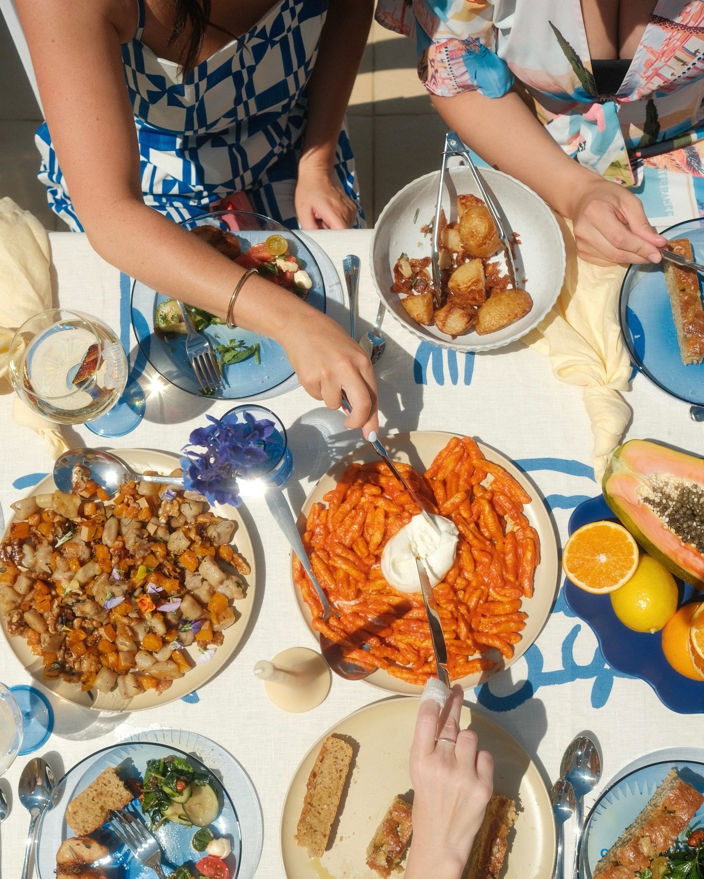 This time last year: sunkissed, day drinking &amp; eating Italian food for Lauren&rsquo;s Hens.