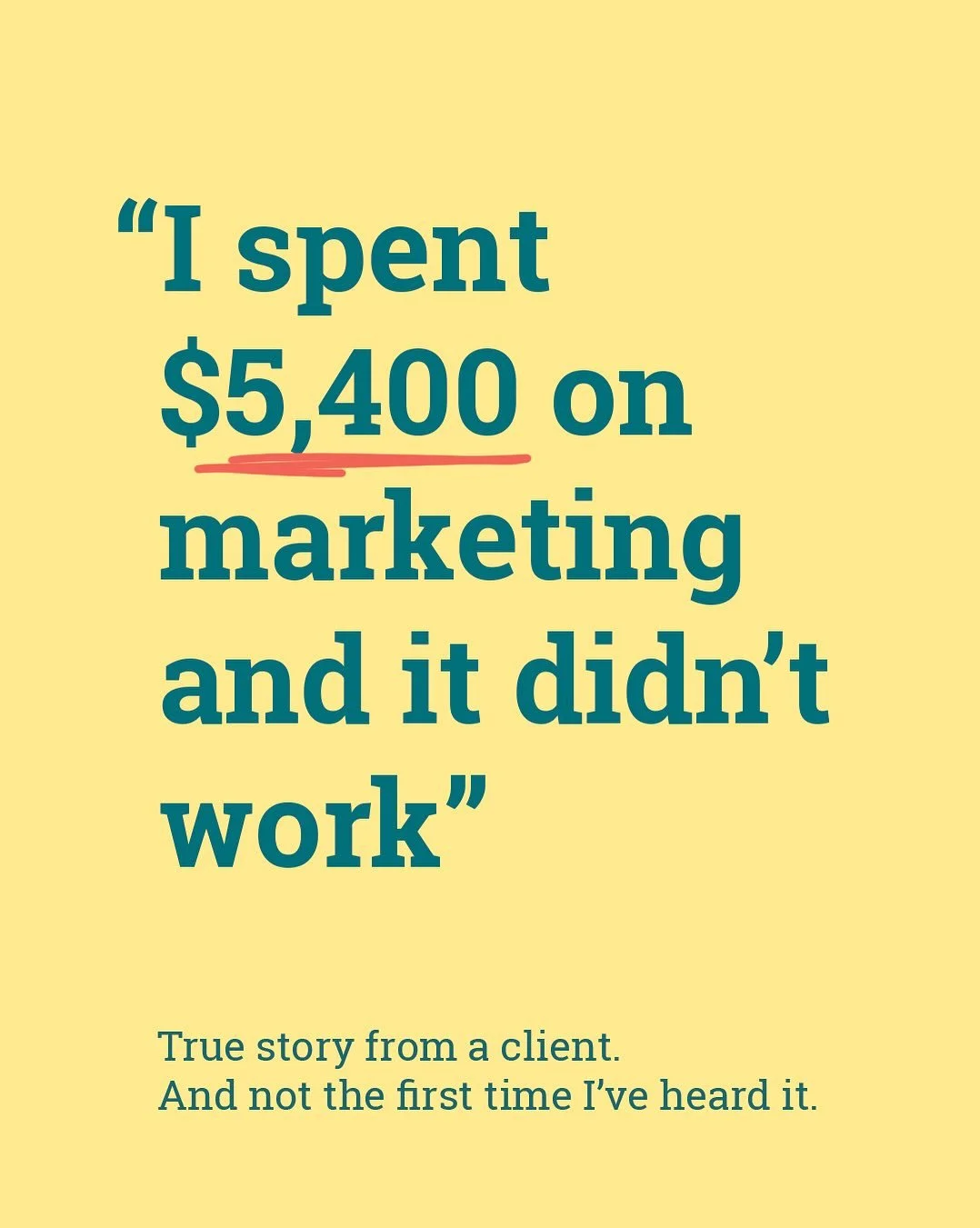 &ldquo;I spent $5,600 on marketing and it didn&rsquo;t work.&rdquo; I&rsquo;ve heard this more than once from frustrated business owners.

Here&rsquo;s the thing: marketing isn&rsquo;t the problem.
 The real issue? Weak or unclear branding.
Without a