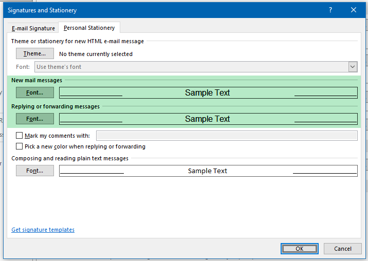 How to Change Your Outlook Email Formatting — Pluto Micro