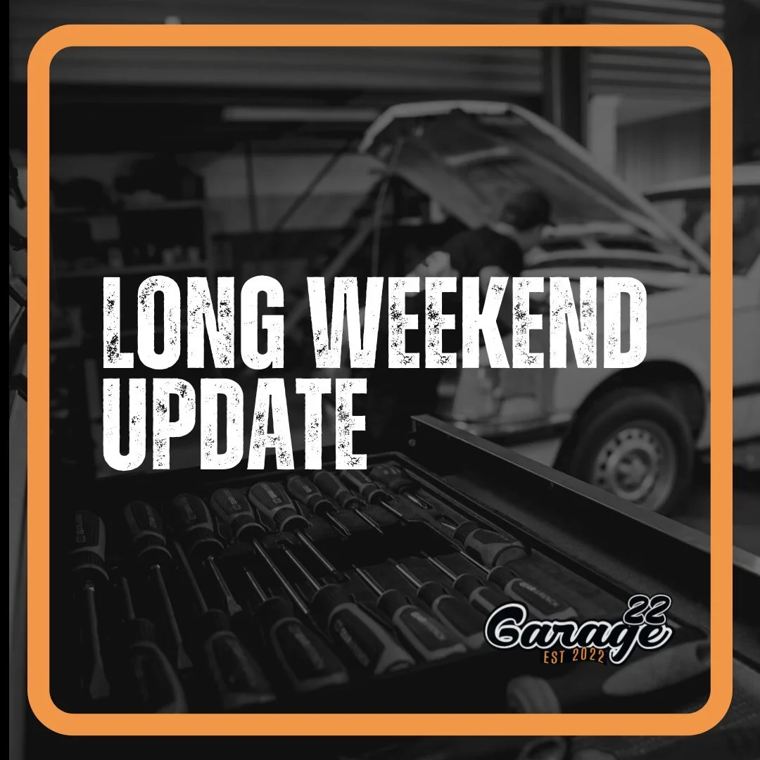 October Long Weekend Incoming!

Just a heads up ..... the workshop will be CLOSED over the October long weekend, so if you&rsquo;re planning to hit the road, now&rsquo;s the time to get your car (or caravan) sorted.

Pre-travel checks
Services
Carava