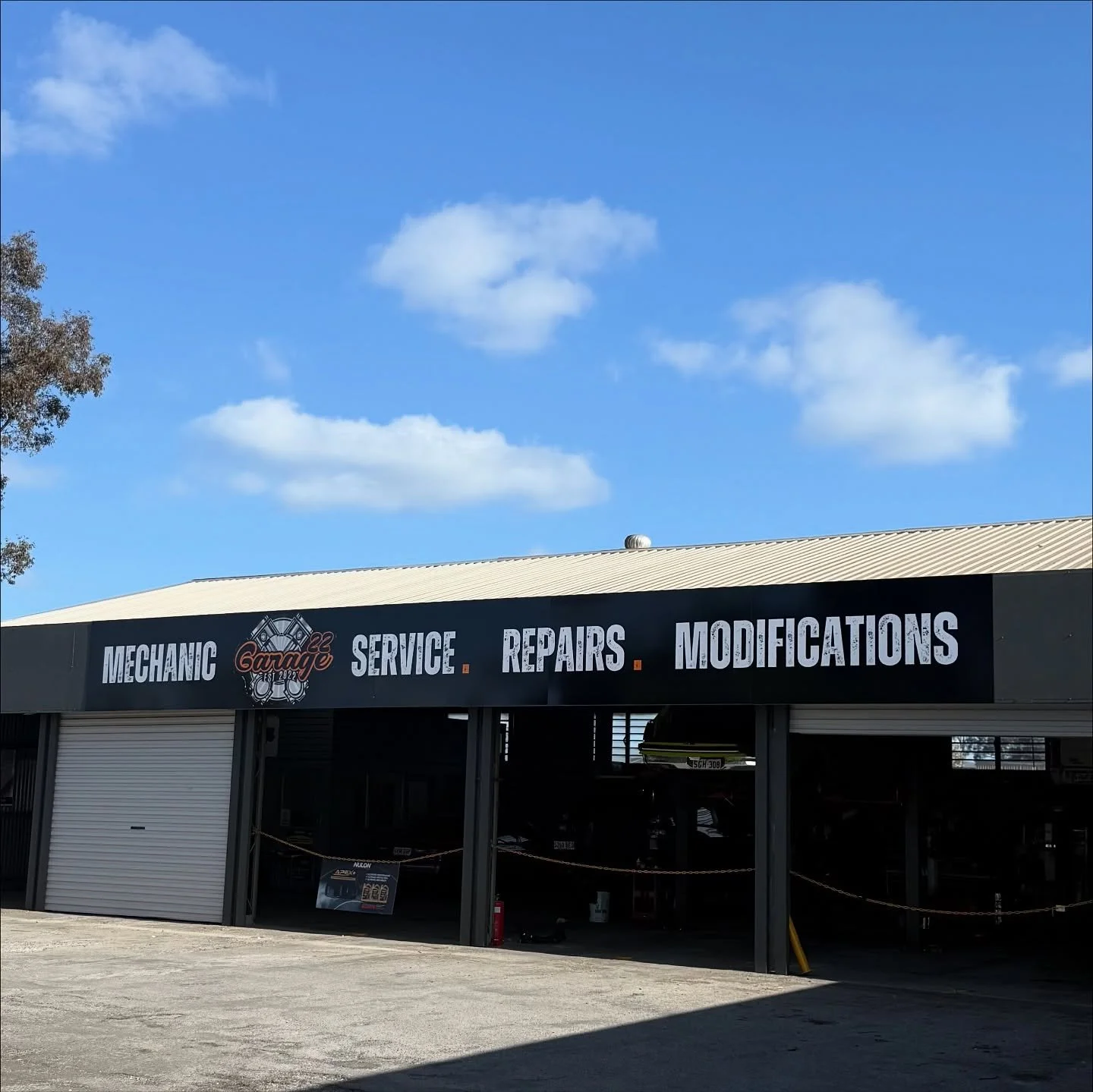 You can&rsquo;t miss us now 👀

Our new workshop signage is up 
Designed by the legends at @tynecreativestudio and brought to life by Dylan and the crew at @synergy_signs , and honestly&hellip; we&rsquo;re stoked with how it turned out.

It&rsquo;s b
