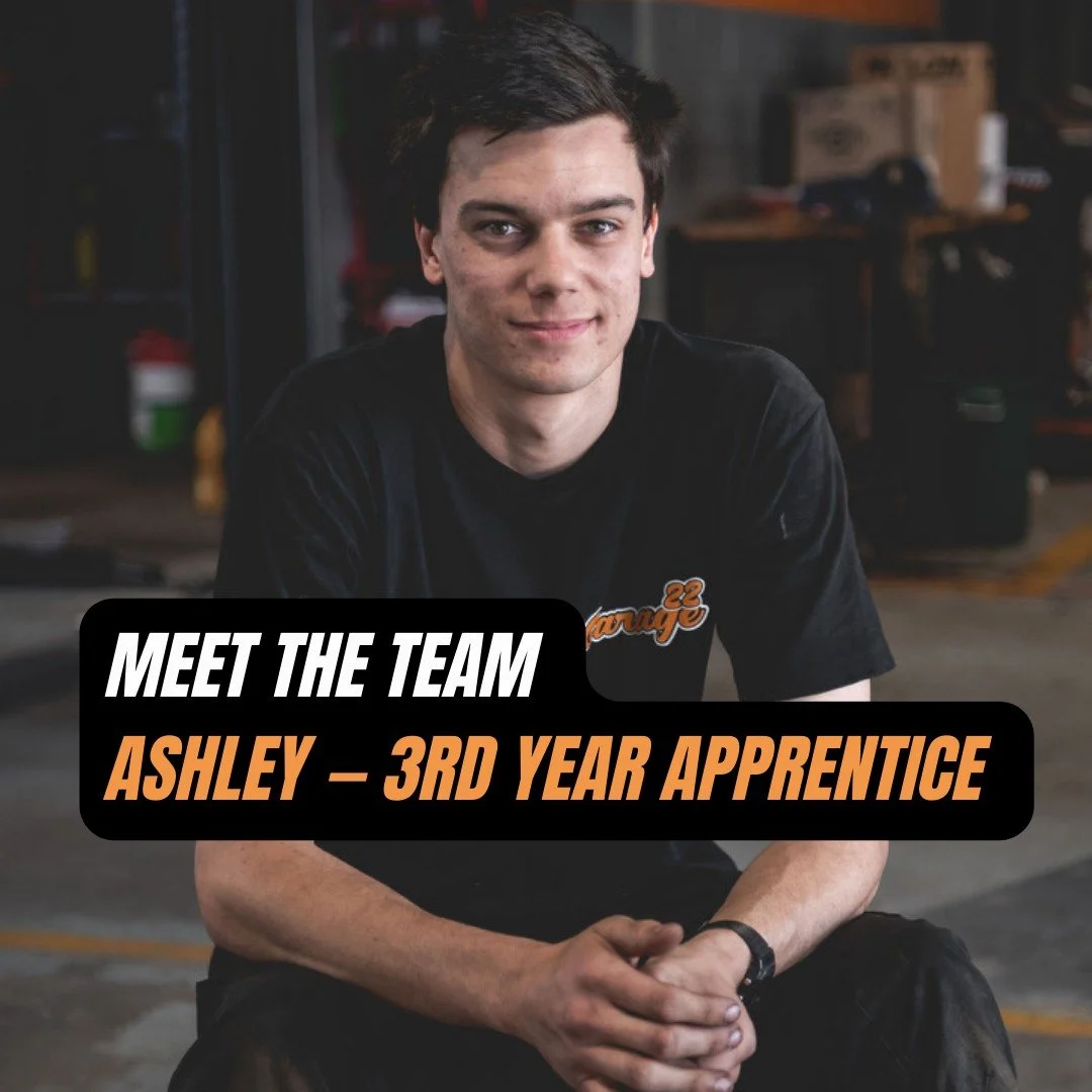 👋 Meet the Team: Ashley

Officially a 3rd year apprentice.
Unofficially&hellip; fully addicted to cars.

Ashley lives and breathes anything with an engine. Loves learning, isn&rsquo;t scared of the hard jobs, and is usually the first to say &ldquo;y