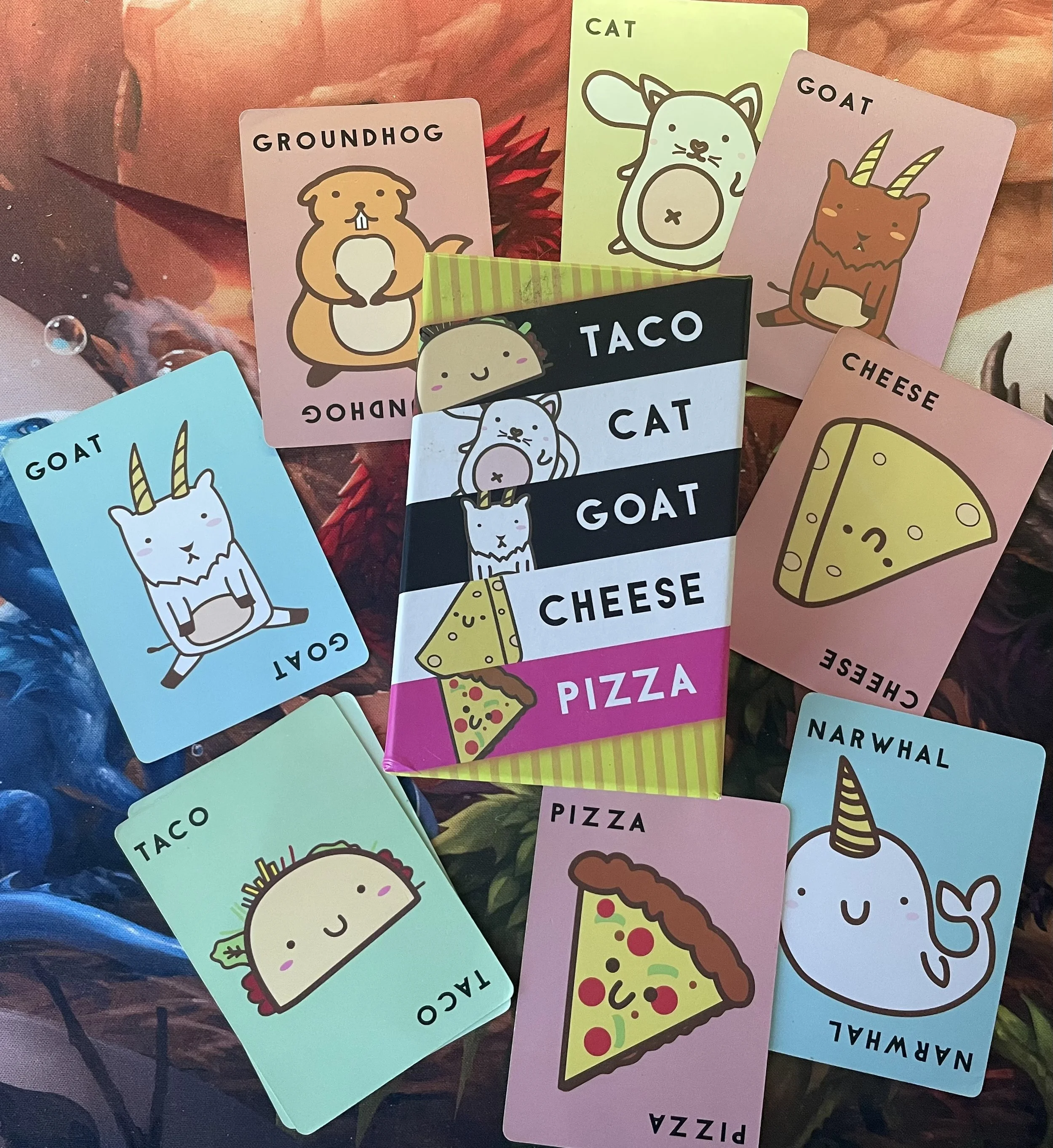 Taco, Cat, Goat, Cheese, Pizza!