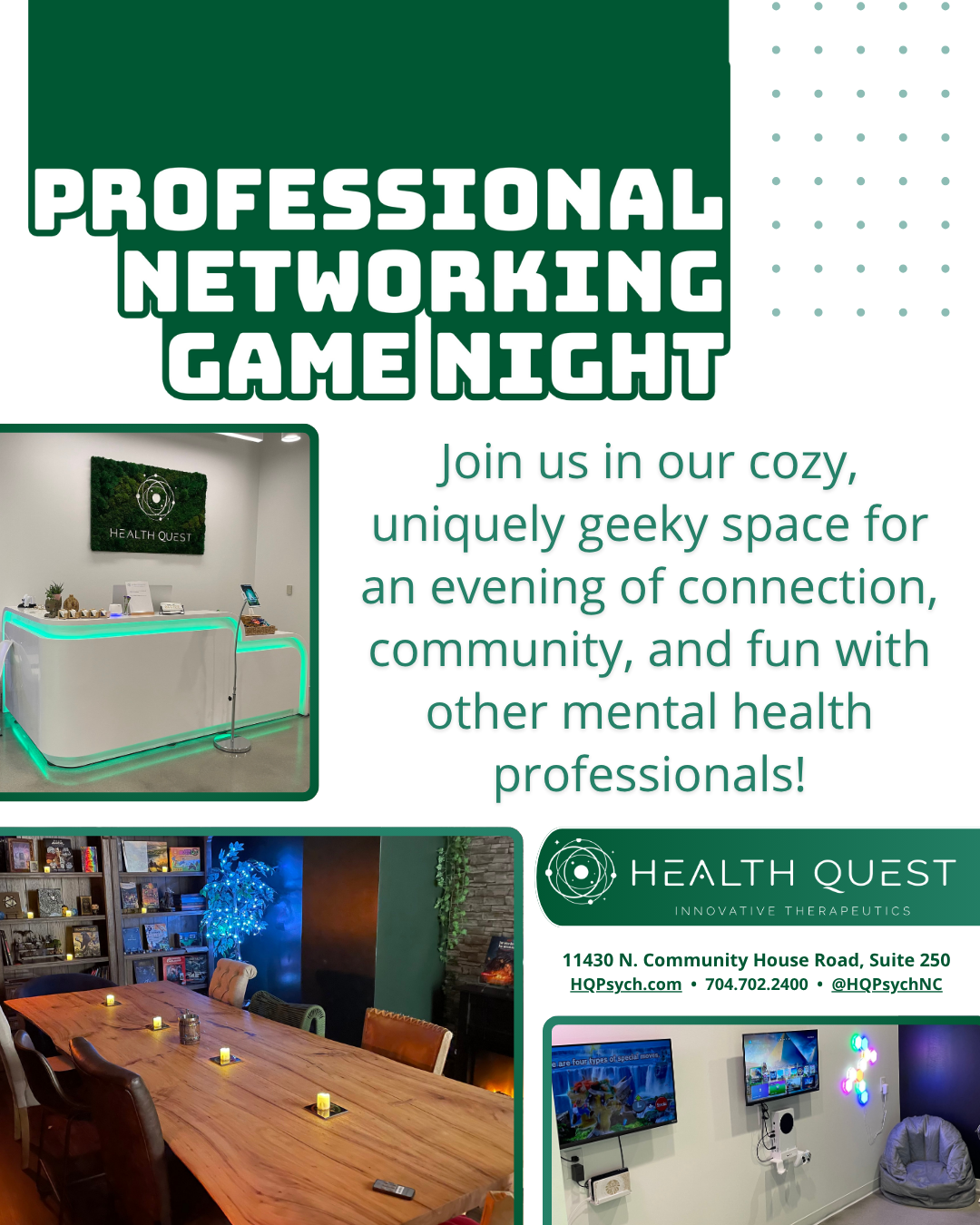 Professional Networking Game night