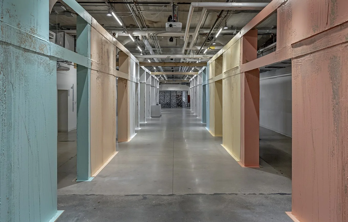  View of installation  Occupy.  Photo: Toni Hafkenscheid. 