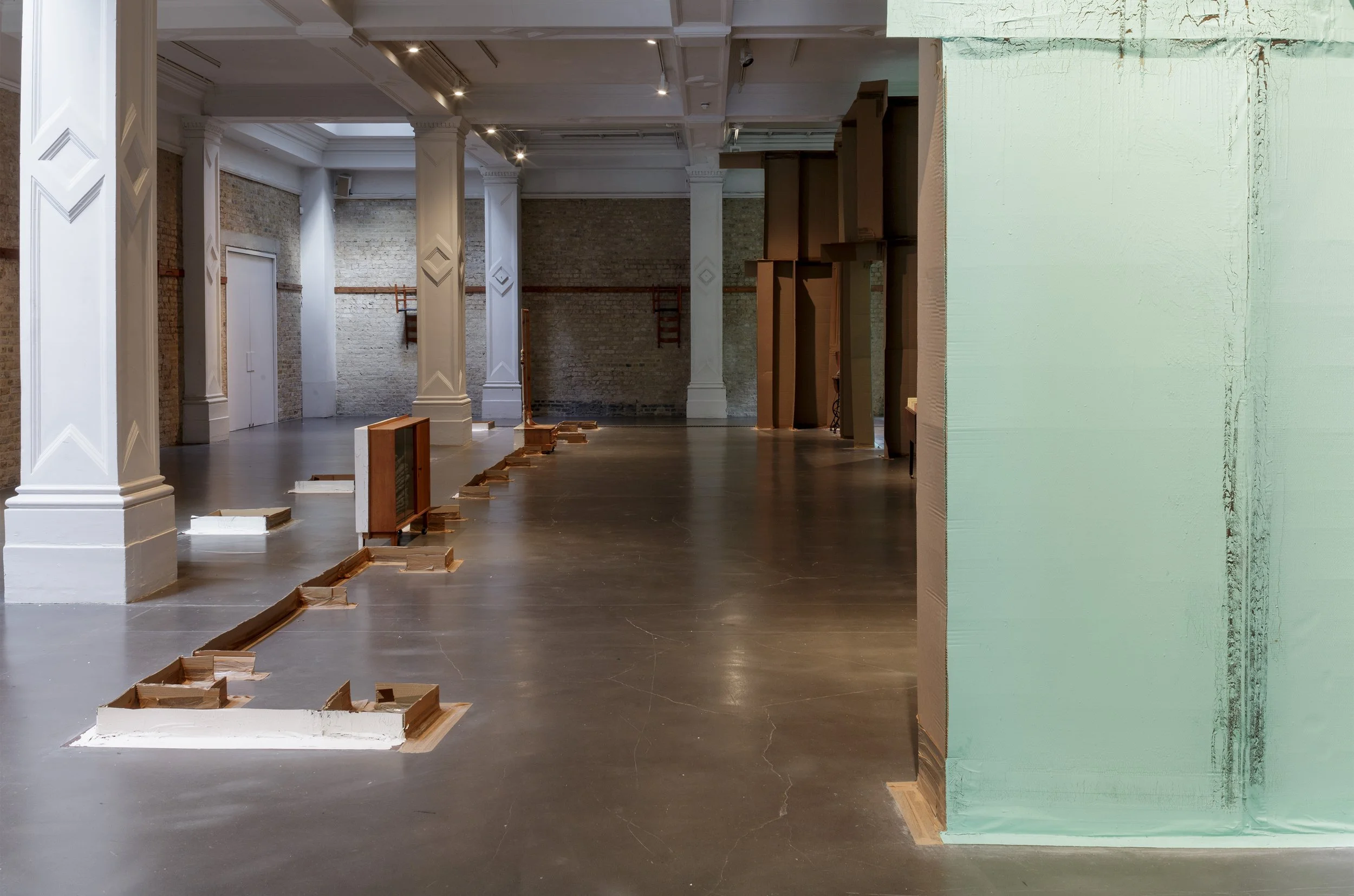  View of the site-specific installation. 