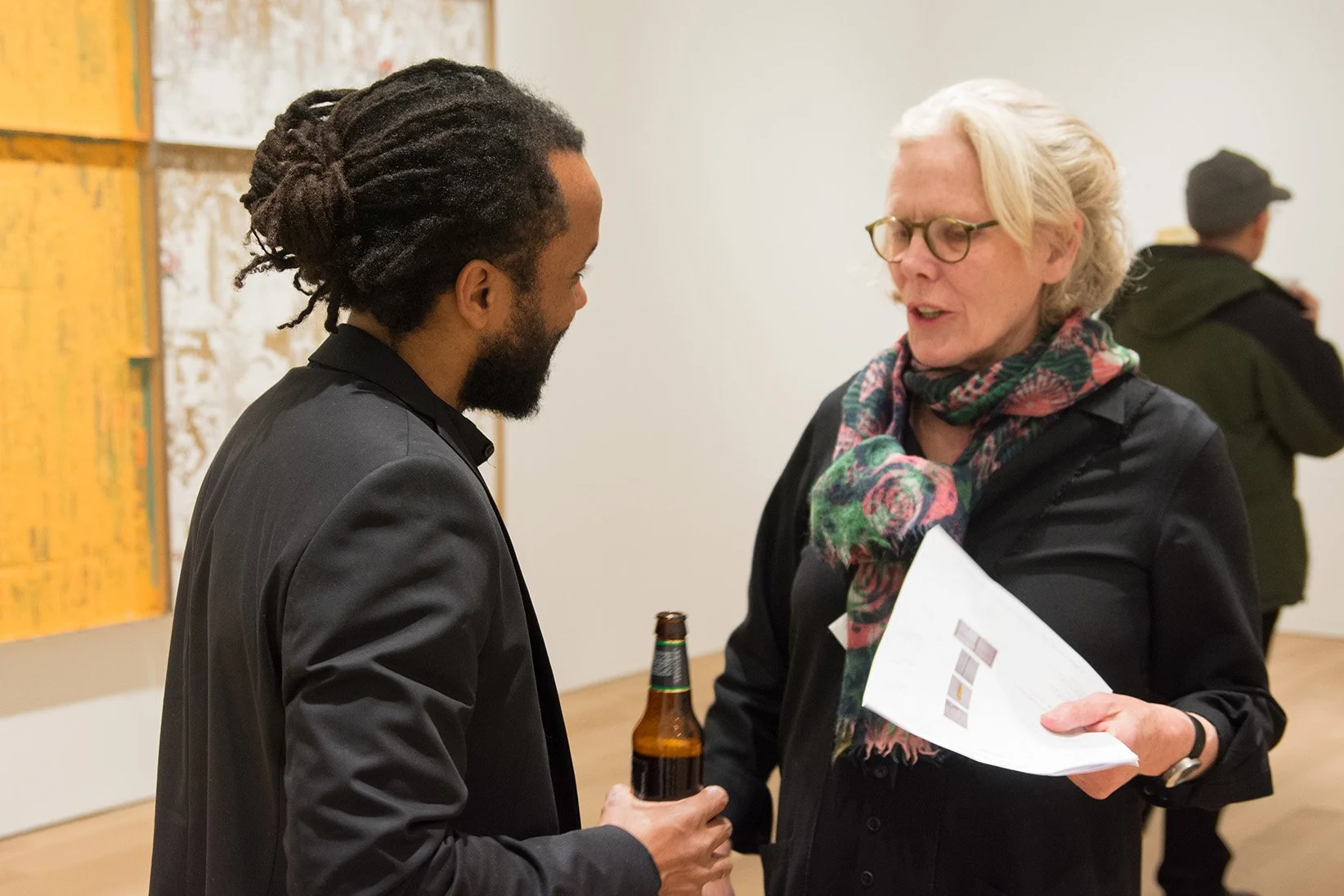  Bunga, during opening day. © Carlos Bunga. 