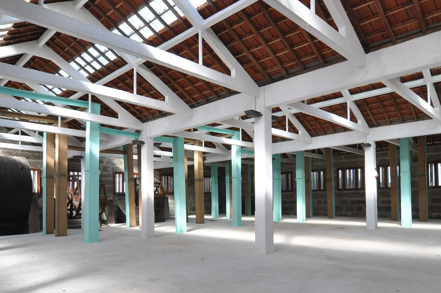  Site-specific construction at the Guimarães Design Institute. ⓒ Carlos Bunga. 