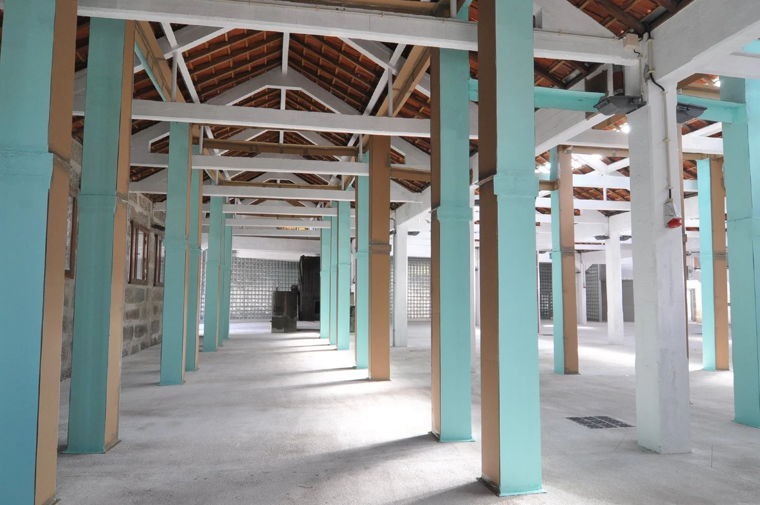  Site-specific construction at the Guimarães Design Institute. ⓒ Carlos Bunga. 