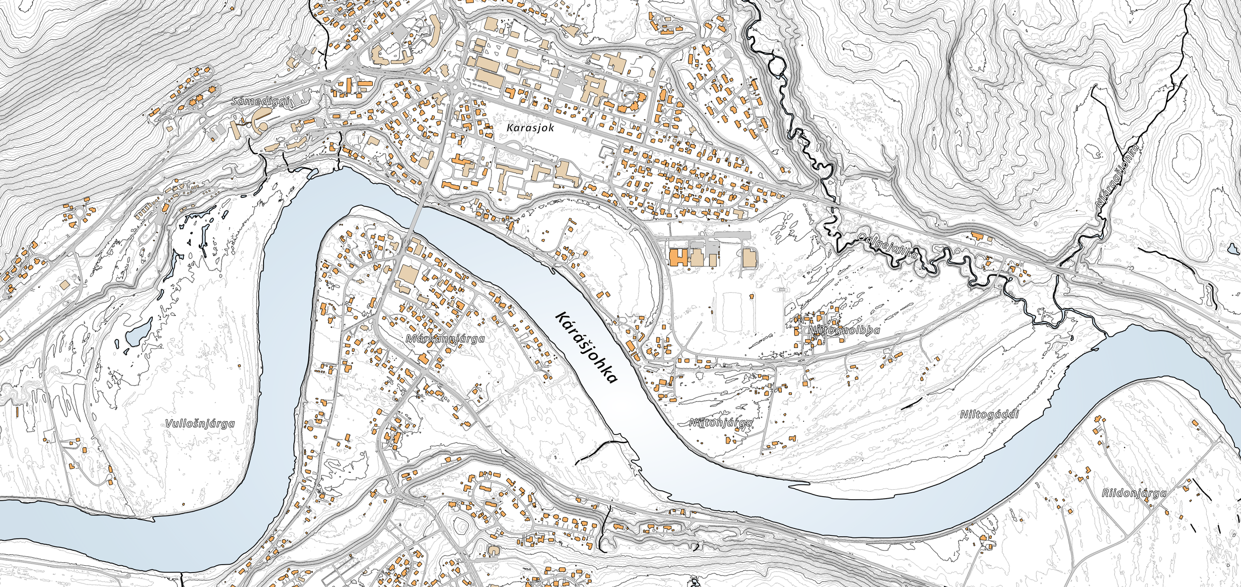 Bykart i nøytral stil med få farger – utformet for å passe naturlig inn i hjem eller kontor.