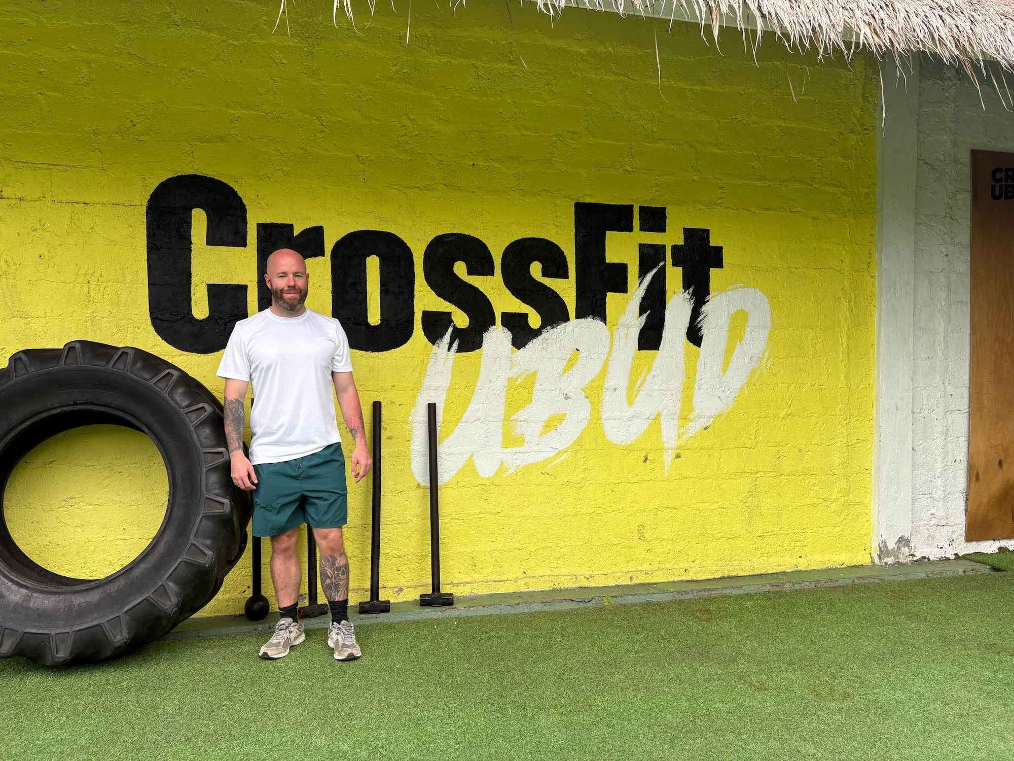 Tom Henty at Crosfit Ubud in Bali