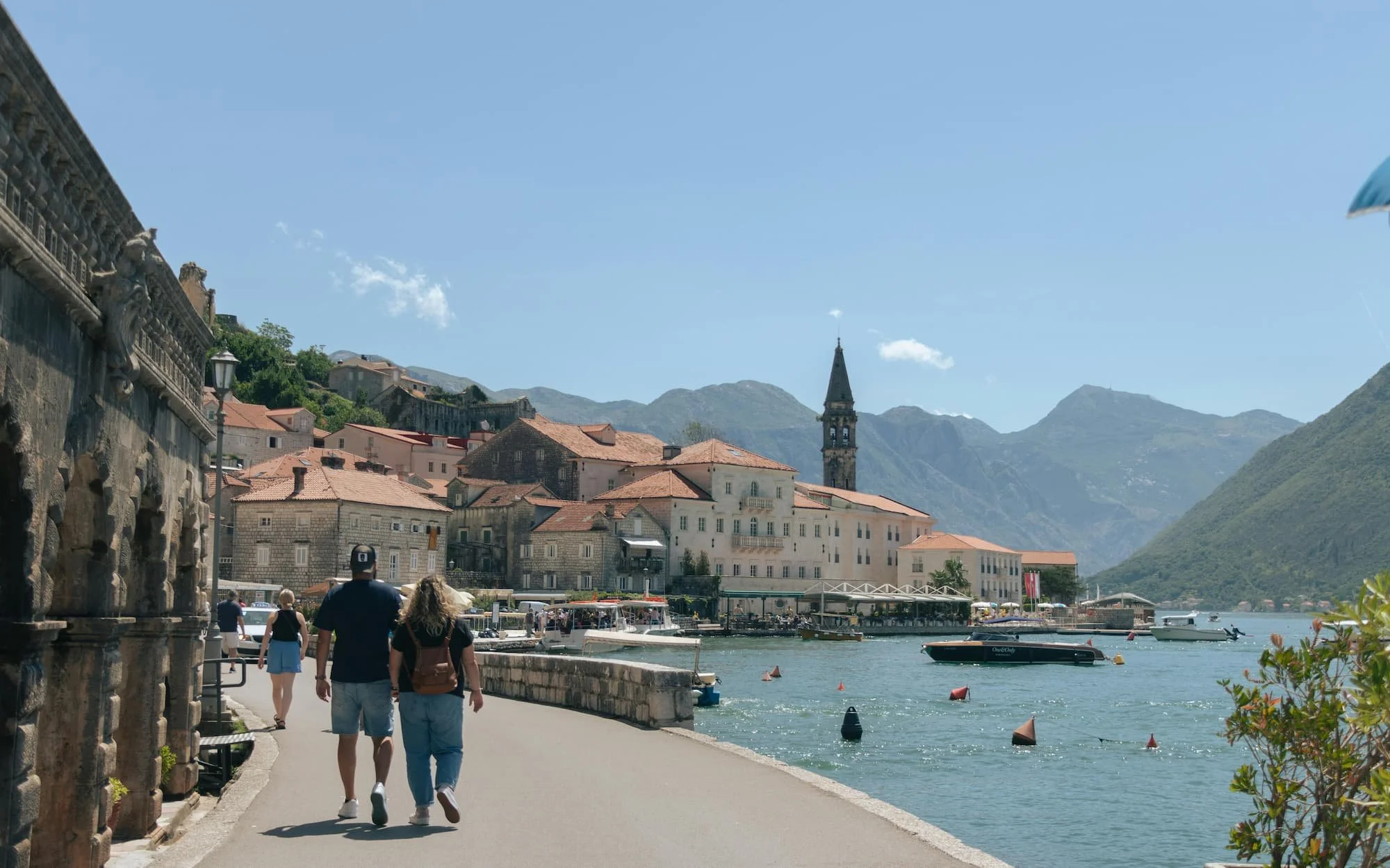 Wandering around Perast in Kotor Bay