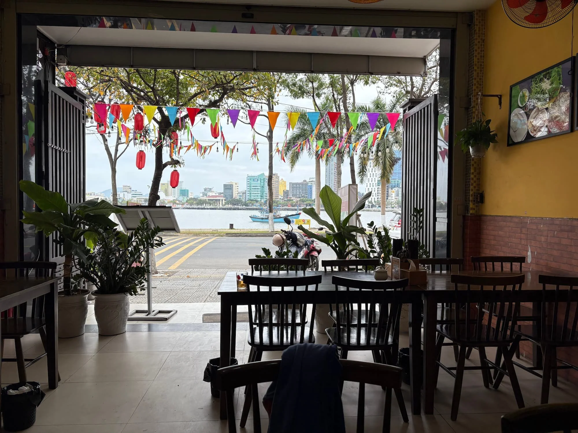 A michelin star restaurant near Han River in Da Nang.