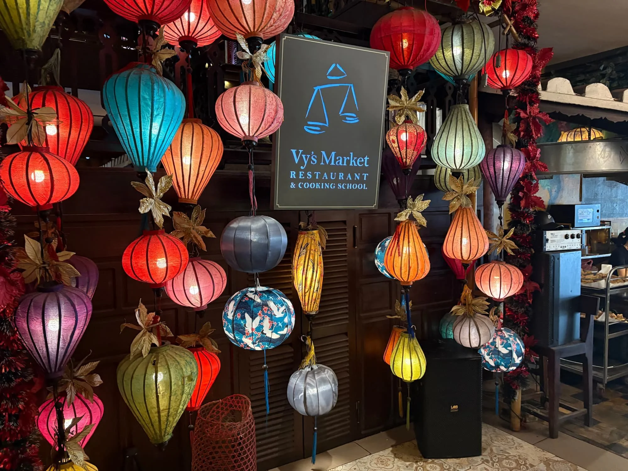 A cooking school in Hoi An in Vietnam