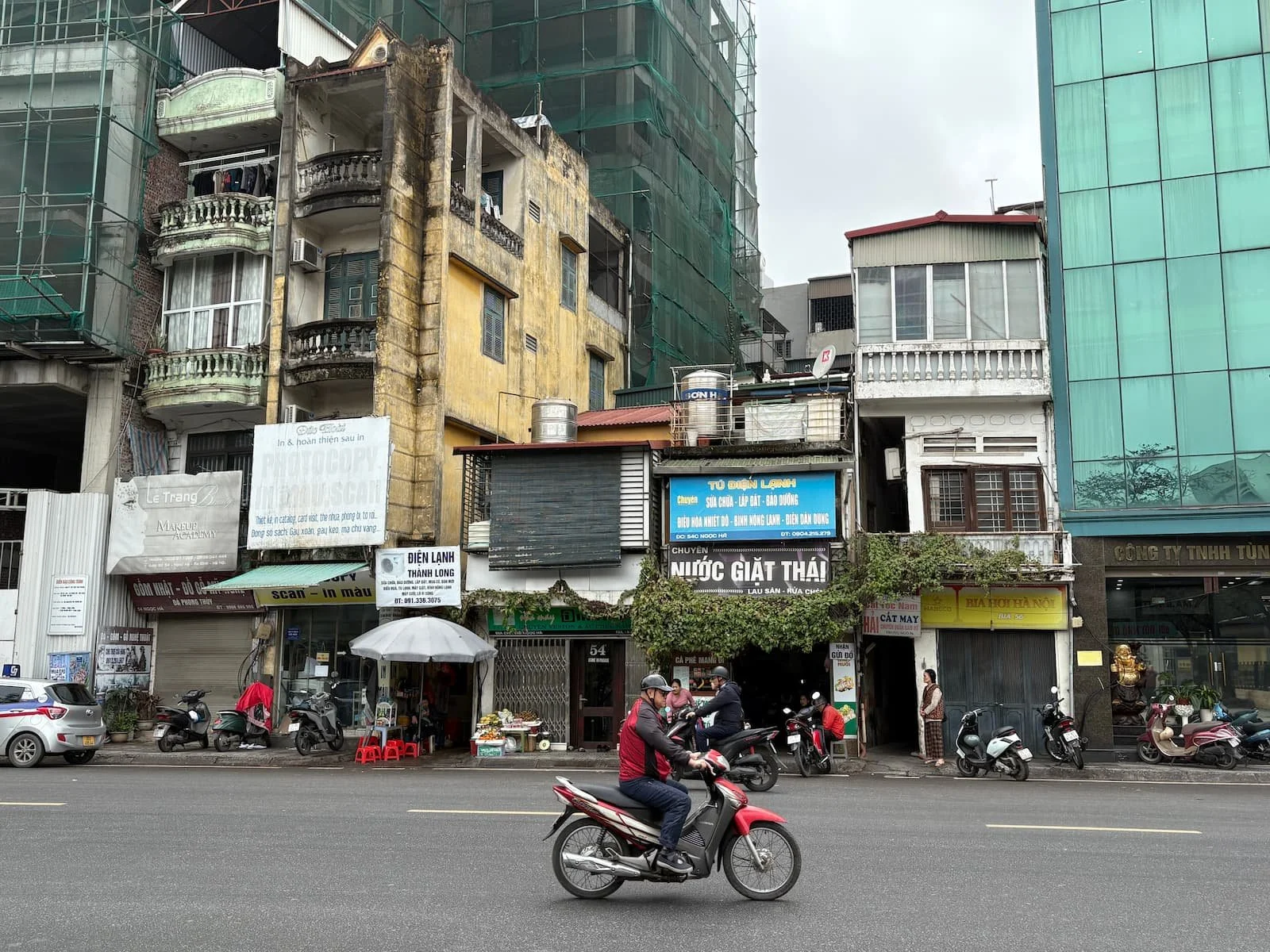 Some unique architecture in Hanoi in Vietnam