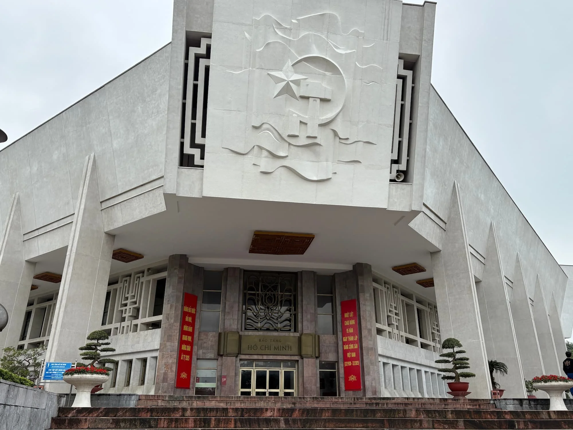 Ho Chi Minh Museum in Hanoi in Vietnam