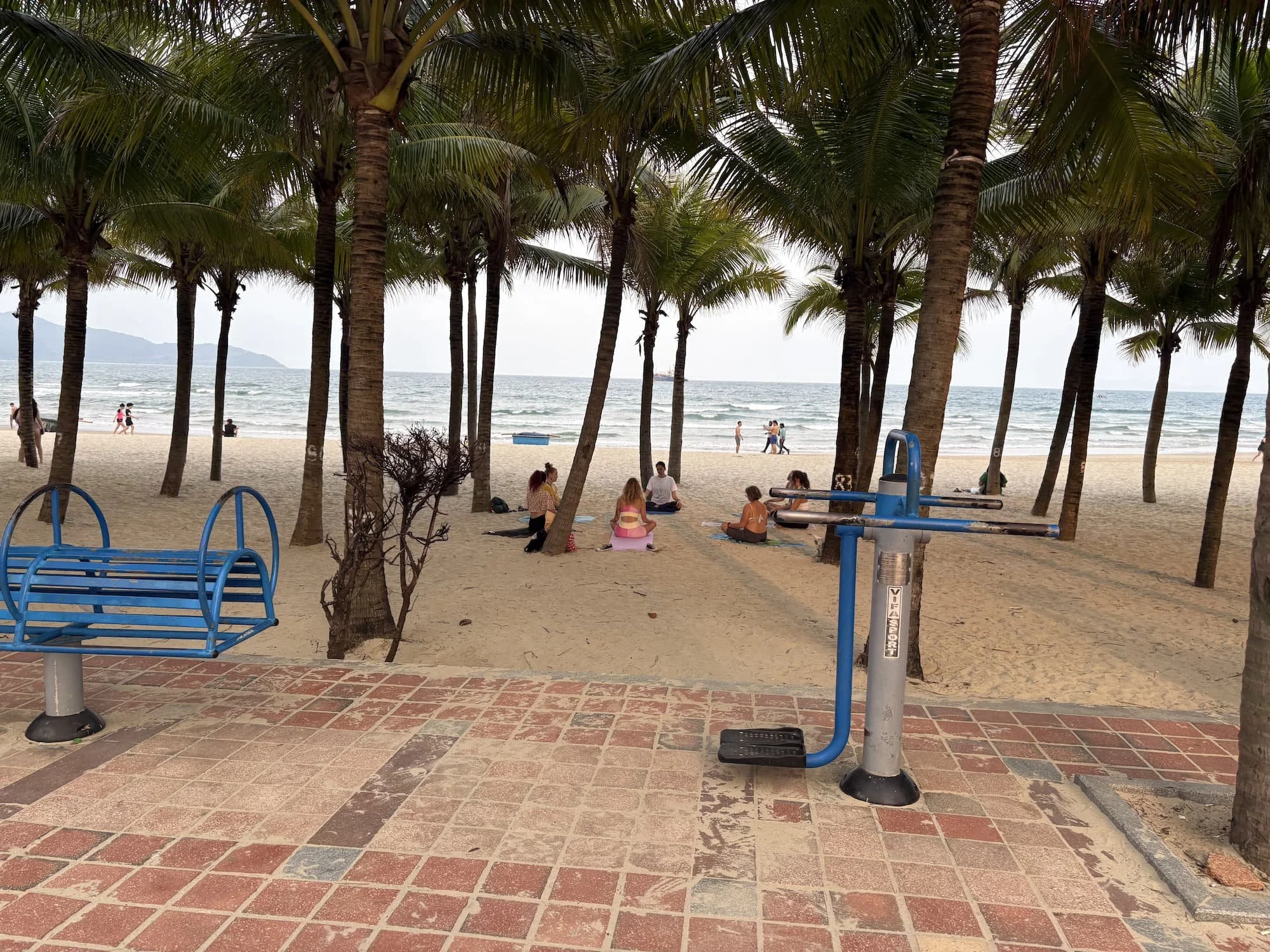 My Khe Beach in Da Nang in VIetnam