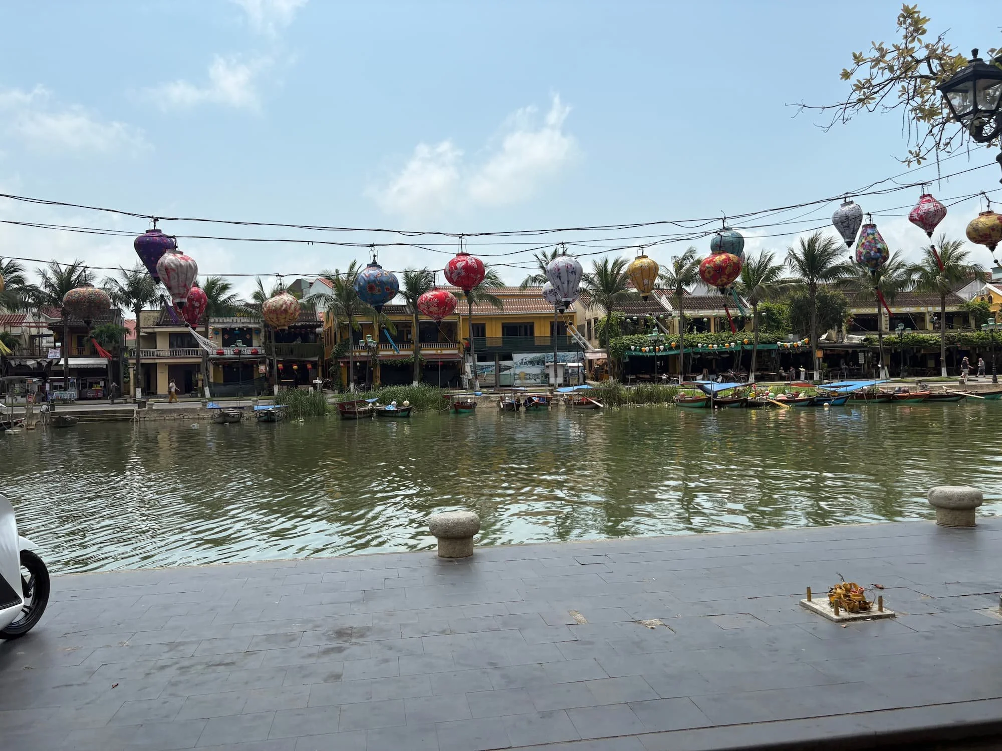 Hoi An riverside in Vietnam