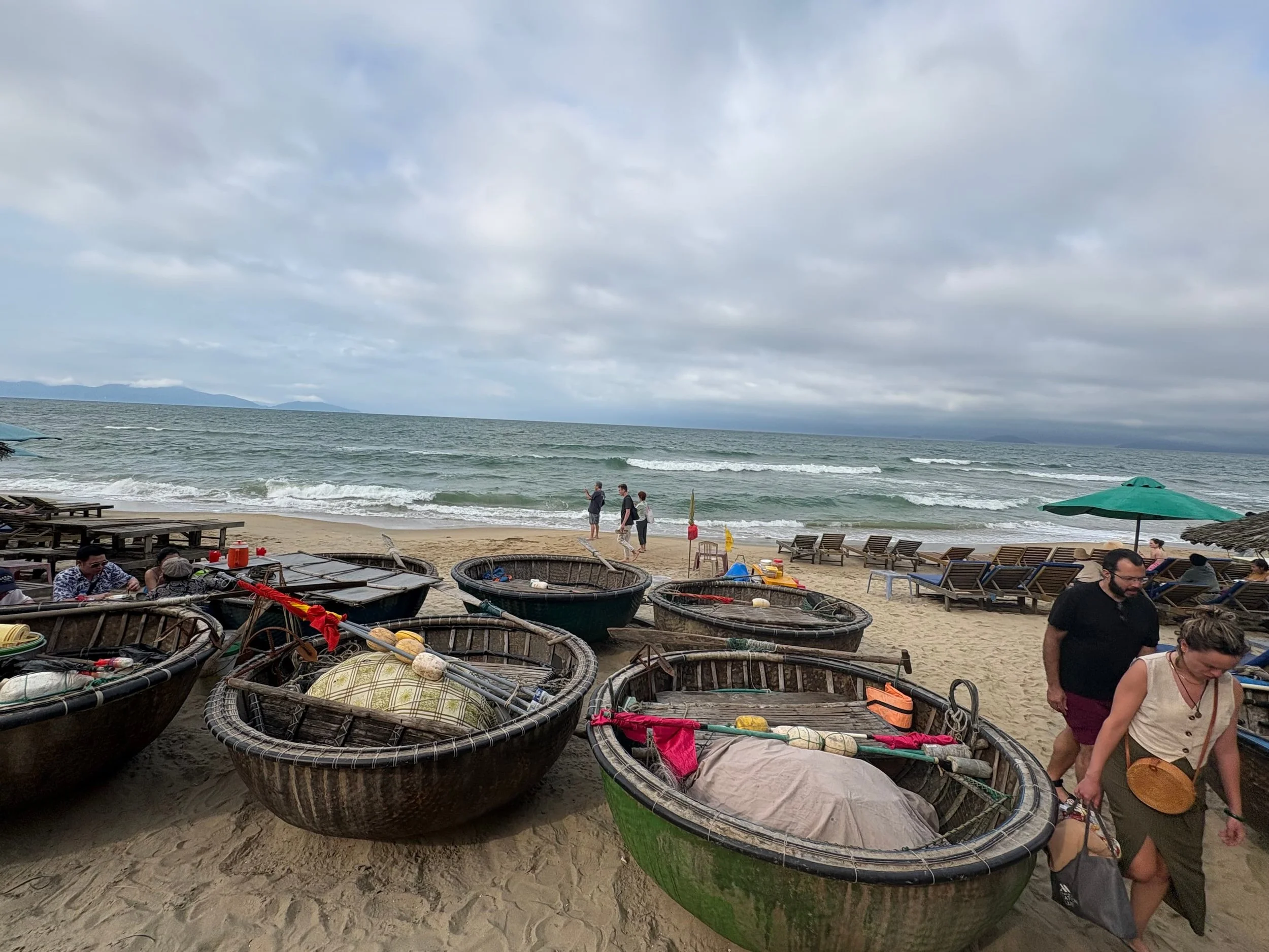 An Bang Beach near Hoi An in Vietnam