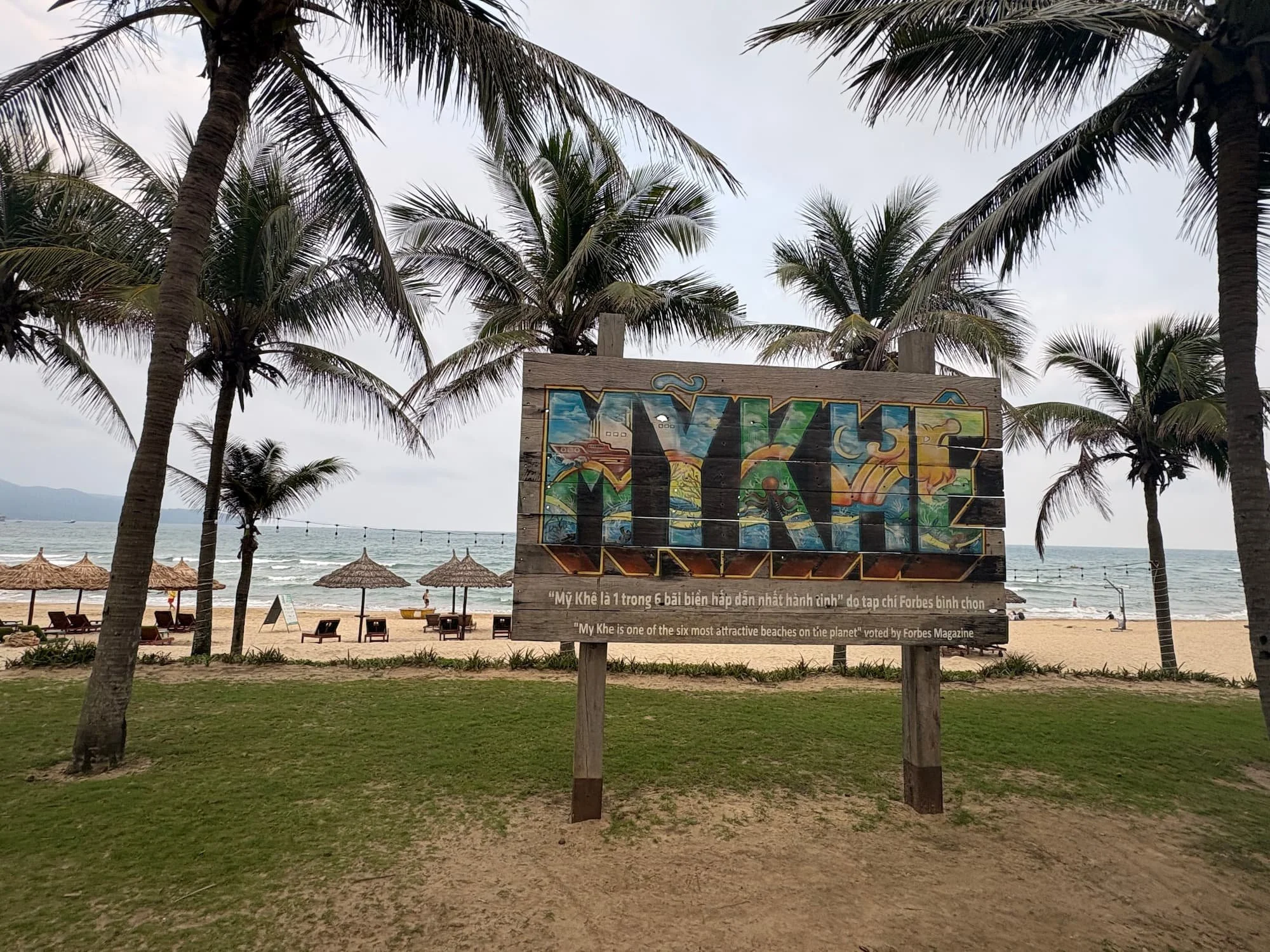 My Khe Beach in Da Nang in Vietnam