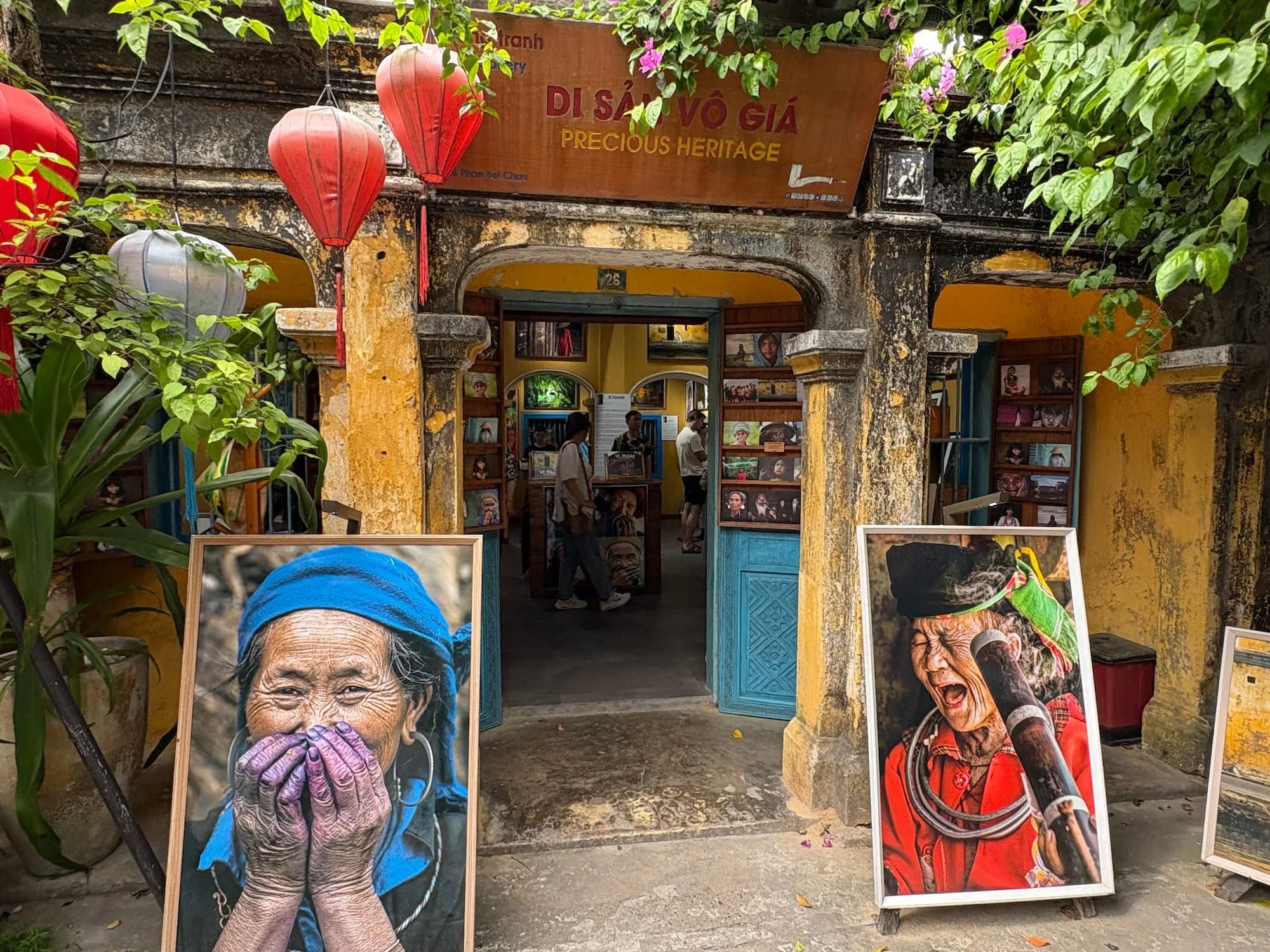 The entrance to the Precious Heritage Musuem in Hoi An in Vietnam