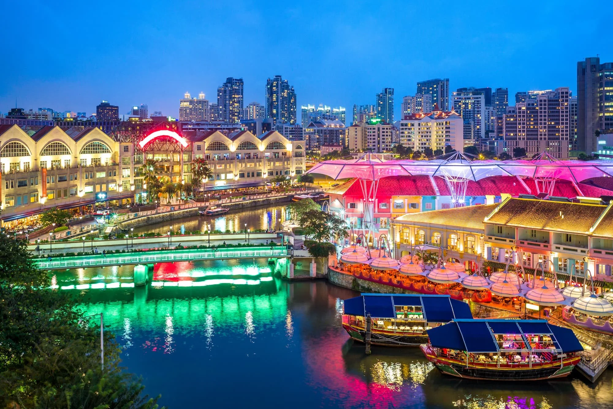 Clarke Quay in Singapore