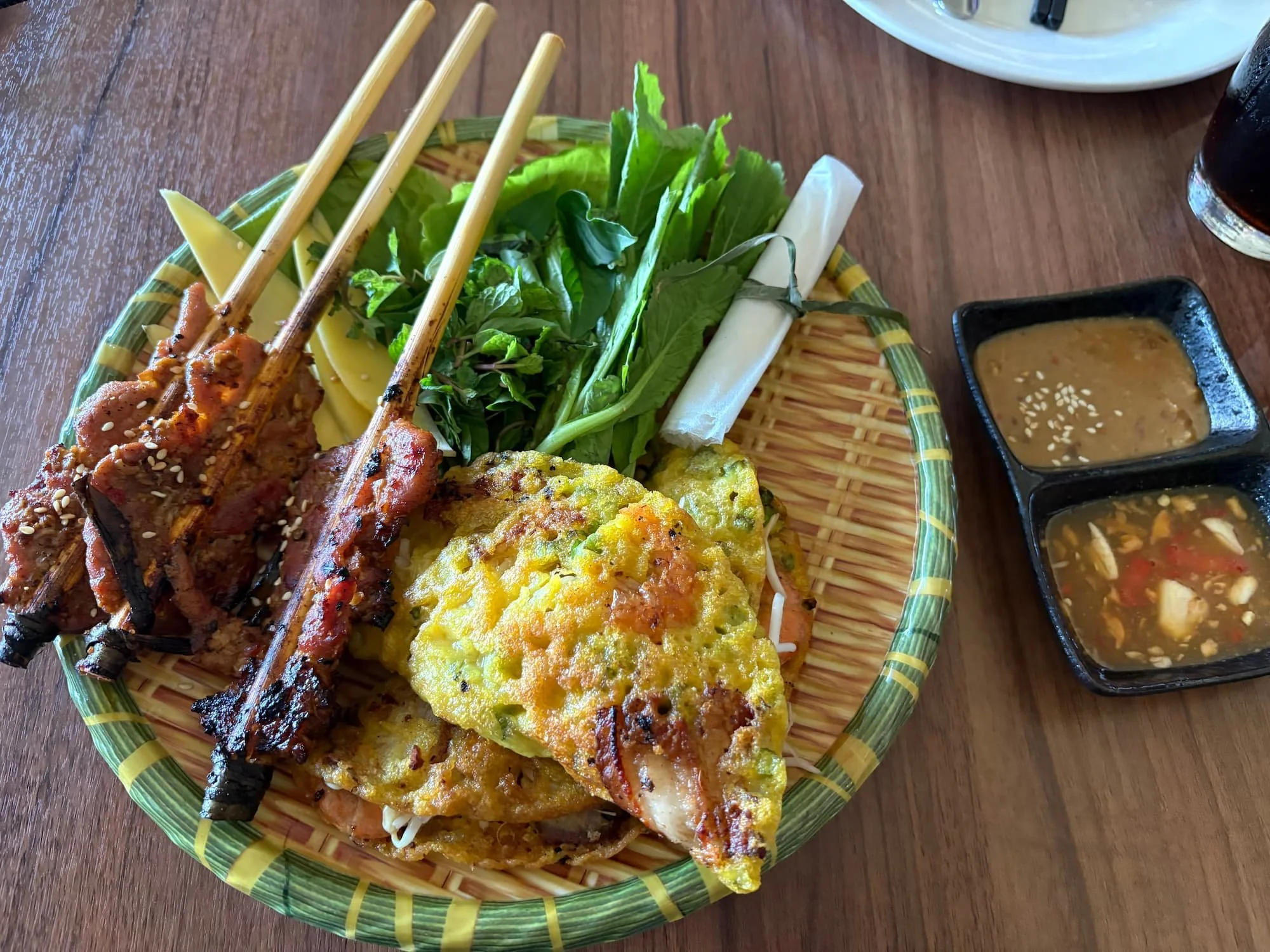 Authentic Vietnamese cuisine in Hoi An in VIetnam