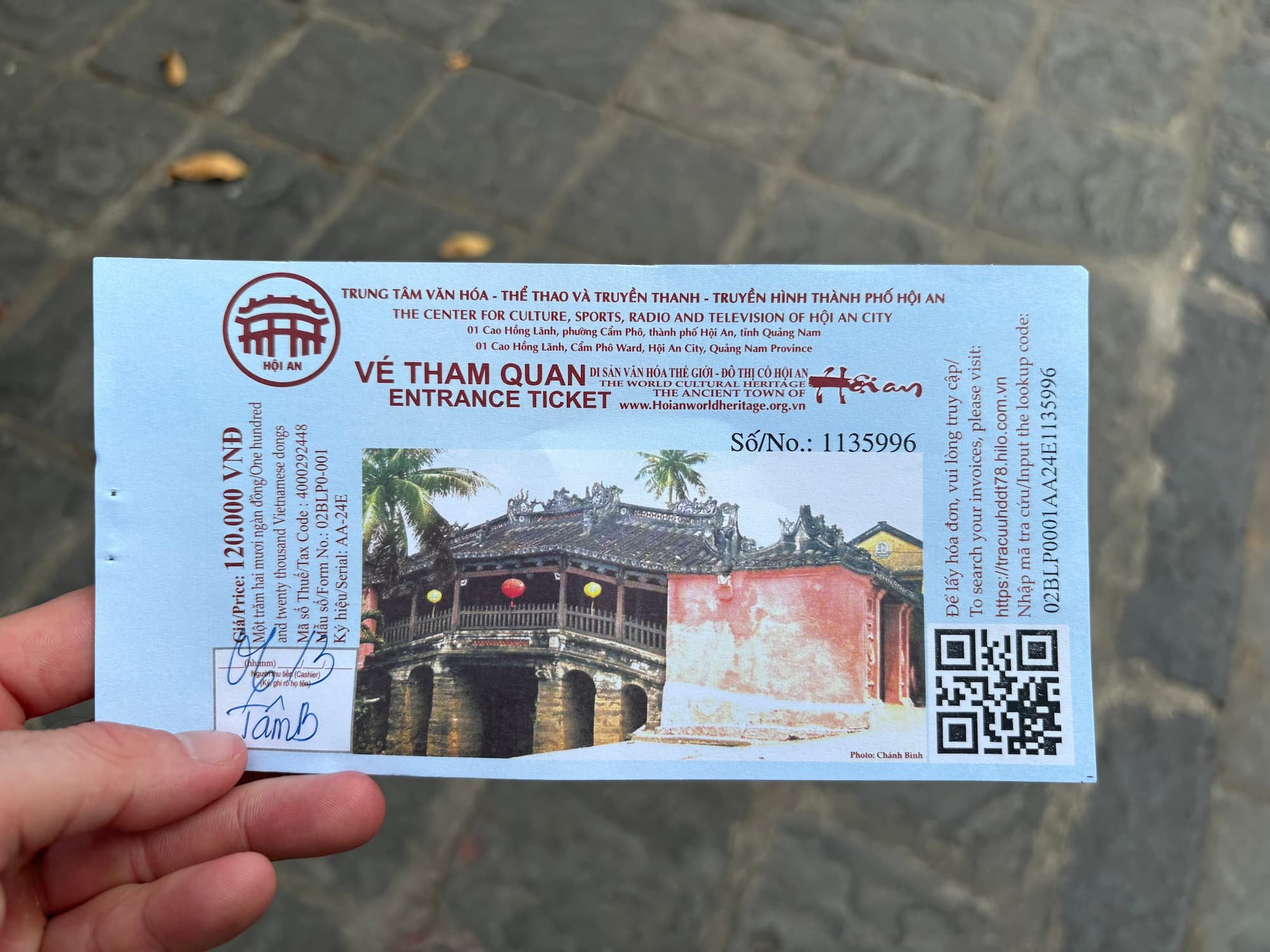 The famous Hoi An Ancient Town Ticket in Vietnam