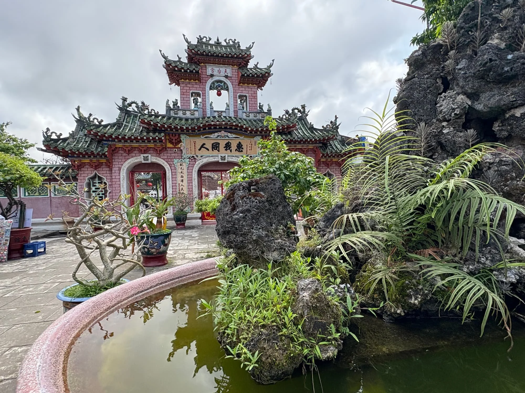 Cantonese temple in Hoi An in Vietnam