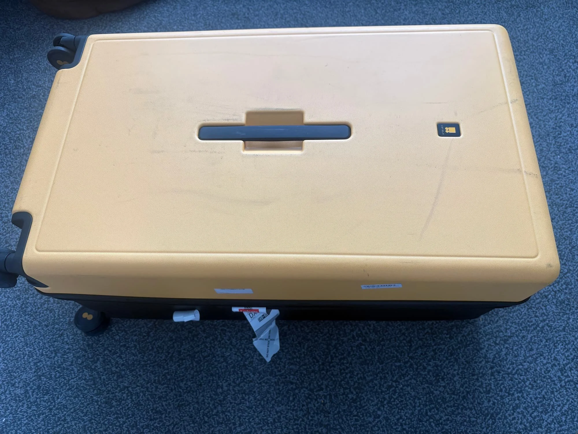 Yellow Level8 showing usage marks