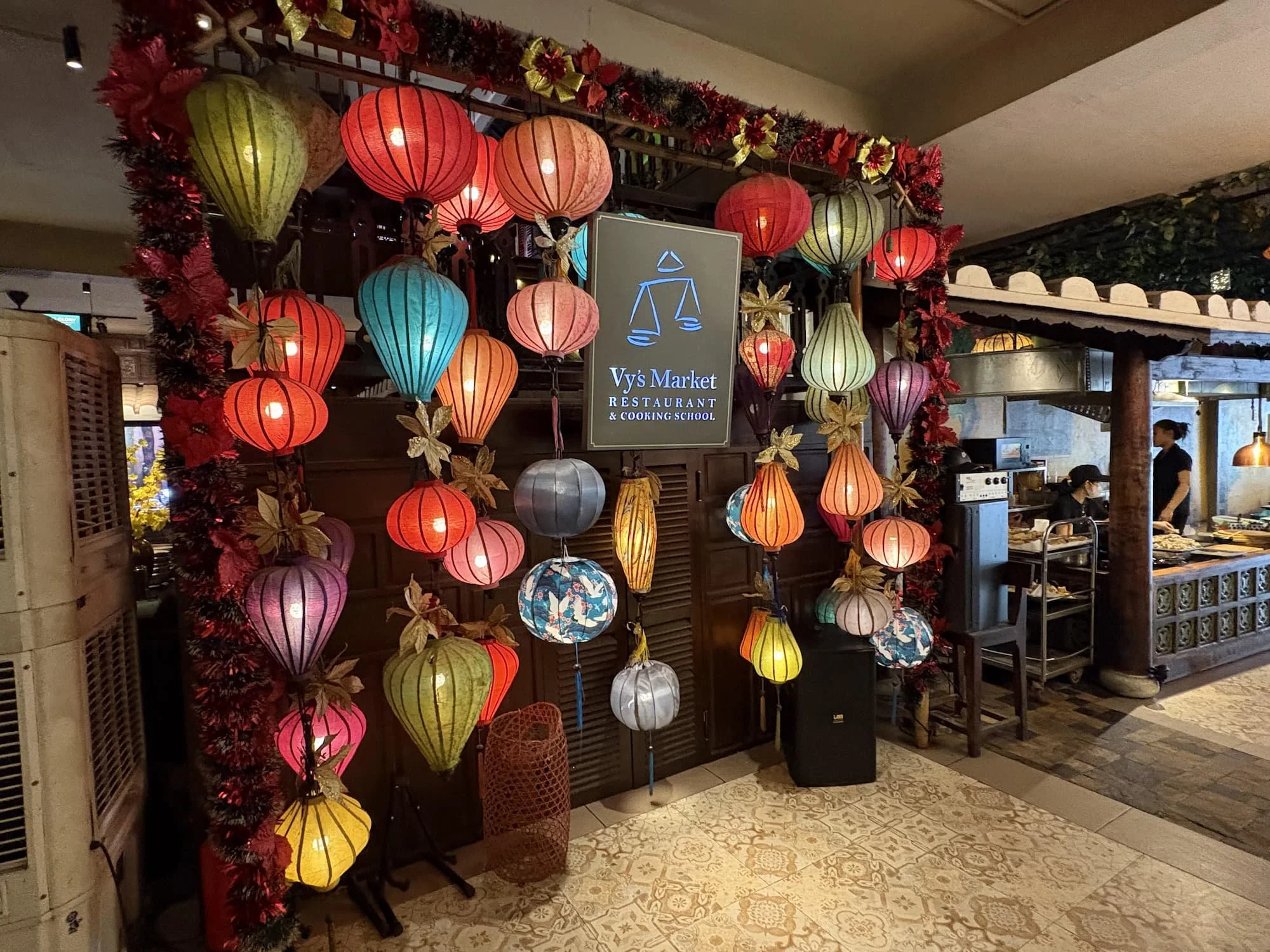 Vy's Market cooking school in Hoi An in VIetnam