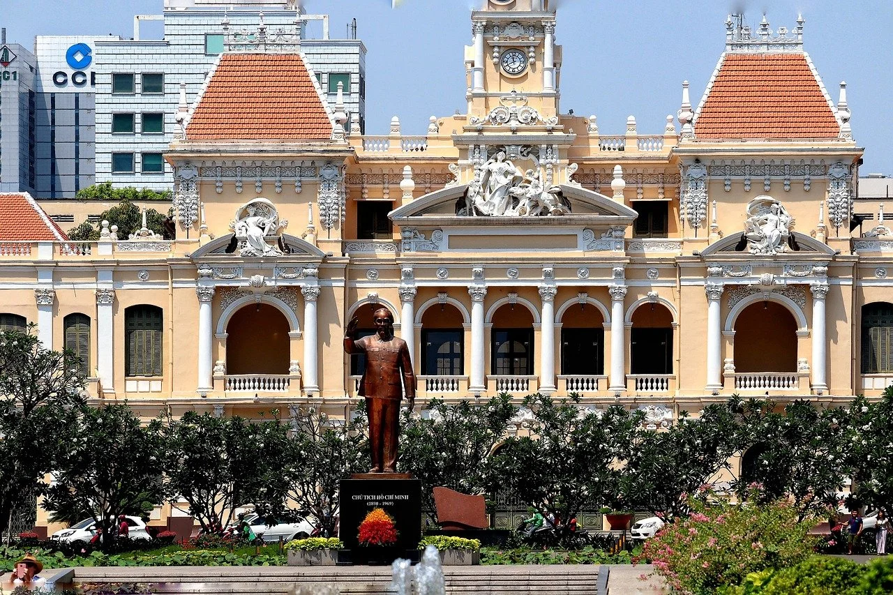 Saigon Town Hall in VIetnam