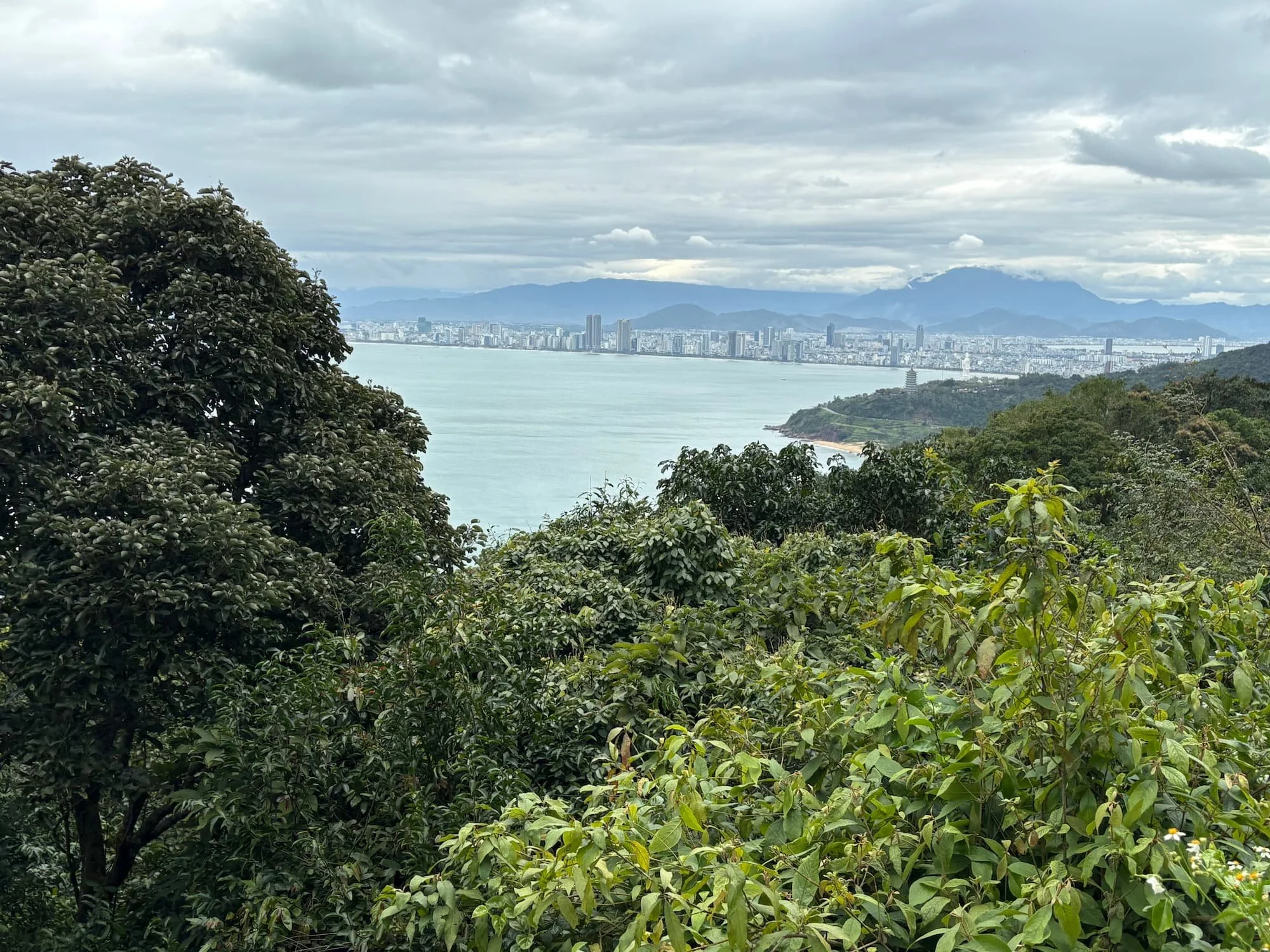 Views of My Khe Beach from Son Tran in Vietnam