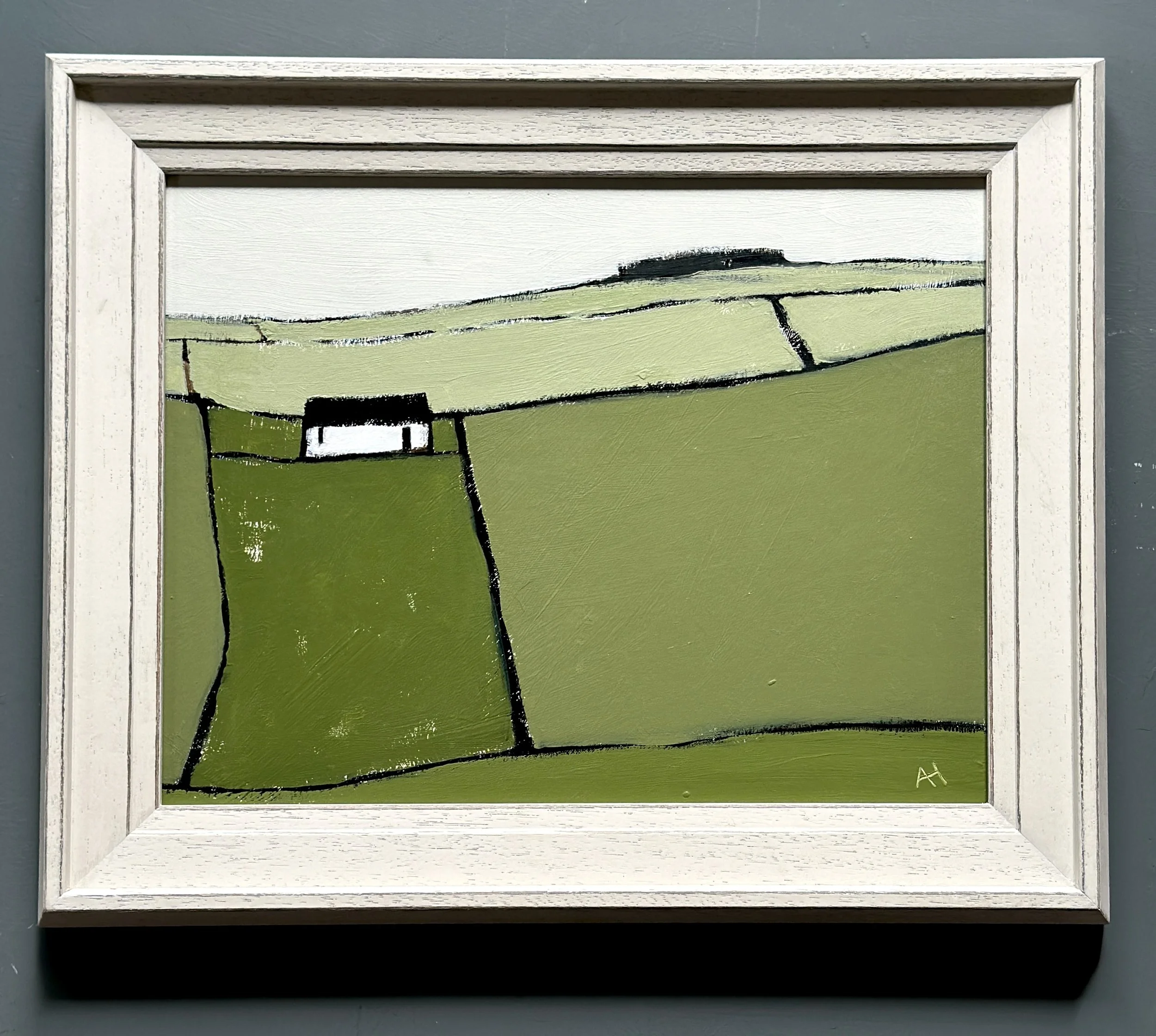 Bothy, oil painting 26 x 35cm