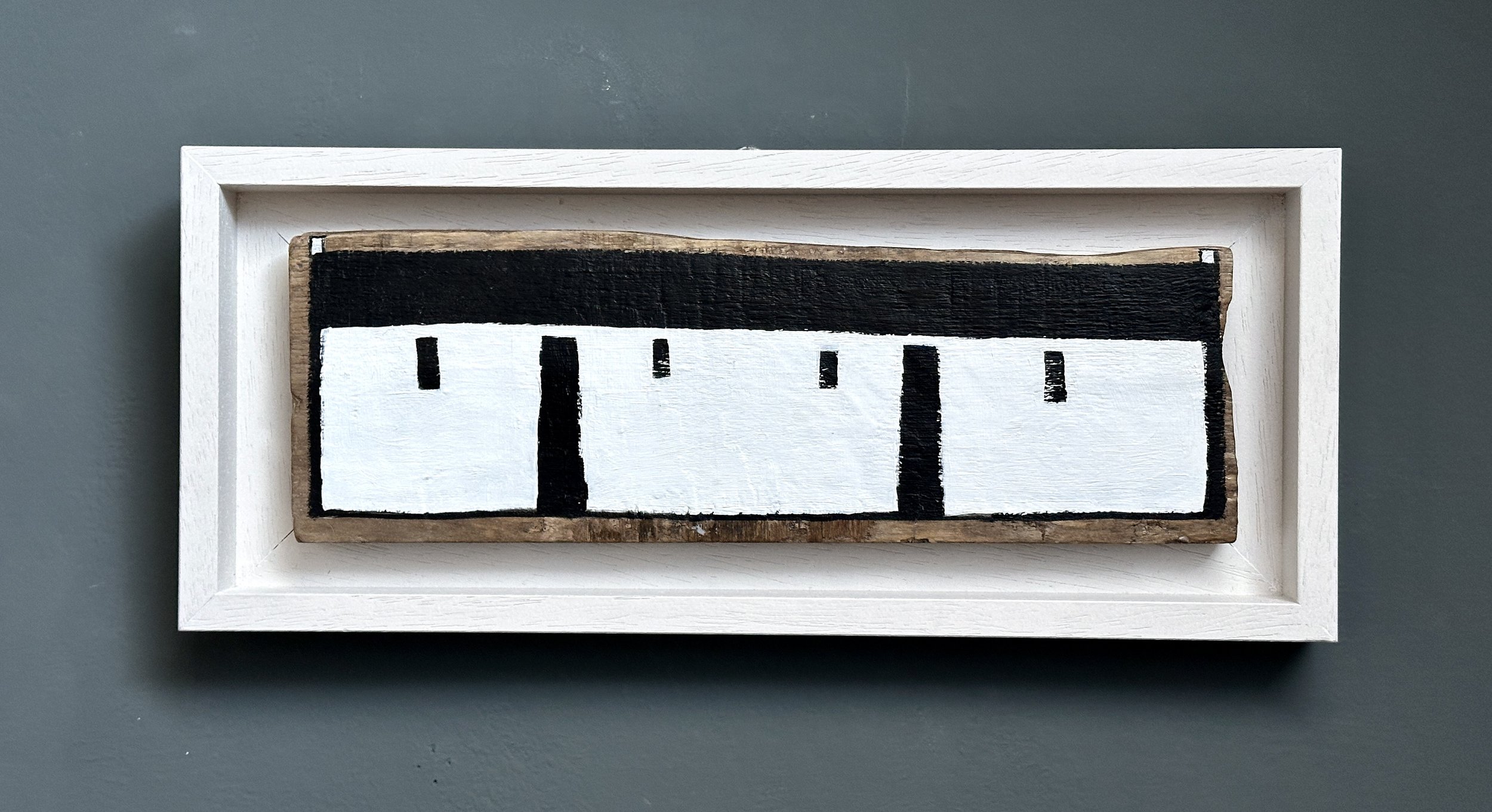 Oil painting on driftwood
Framed
Available