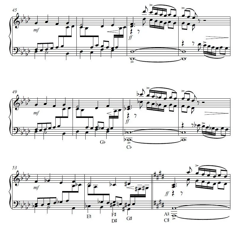 Pavane (Faure) Harp Solo by Gretchen Monson Sample 3