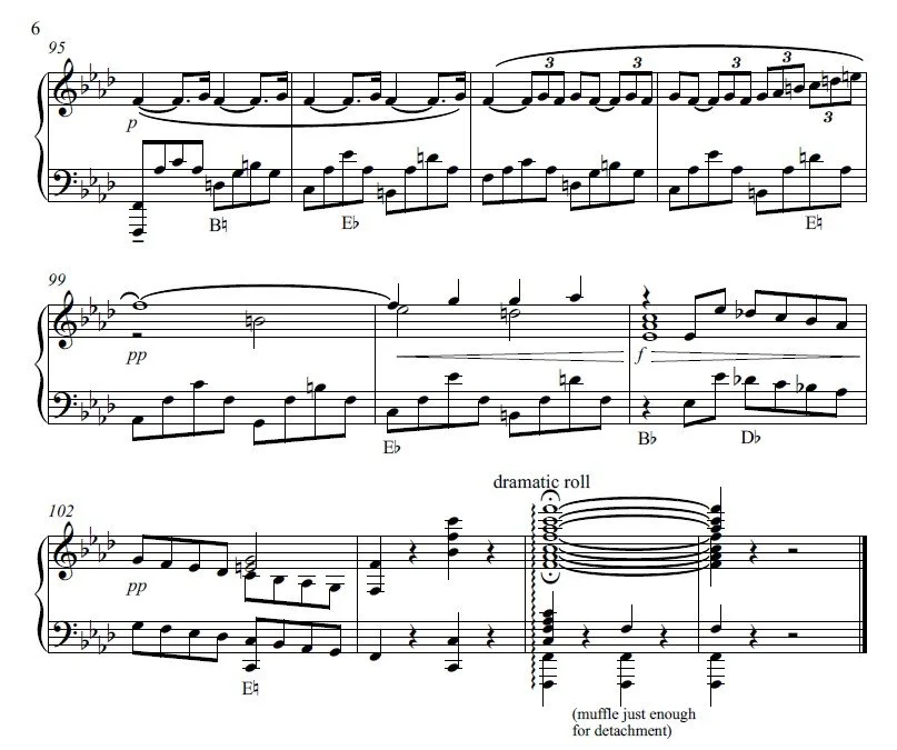 Pavane (Faure) Harp Solo by Gretchen Monson Sample 4