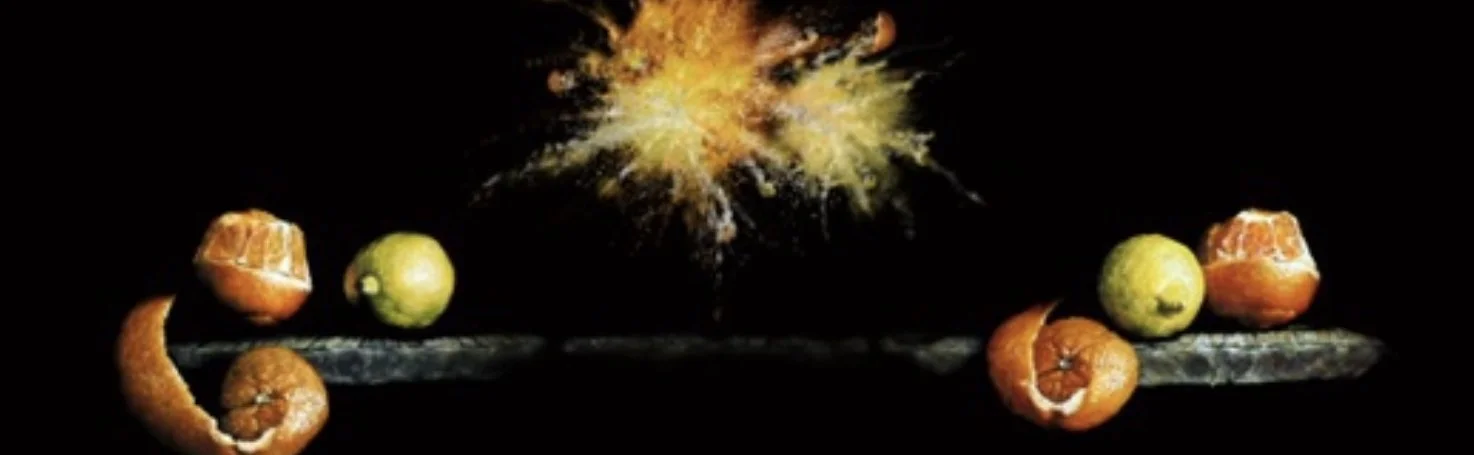 Fizzbang 2 triptych
Oil paint with digital 