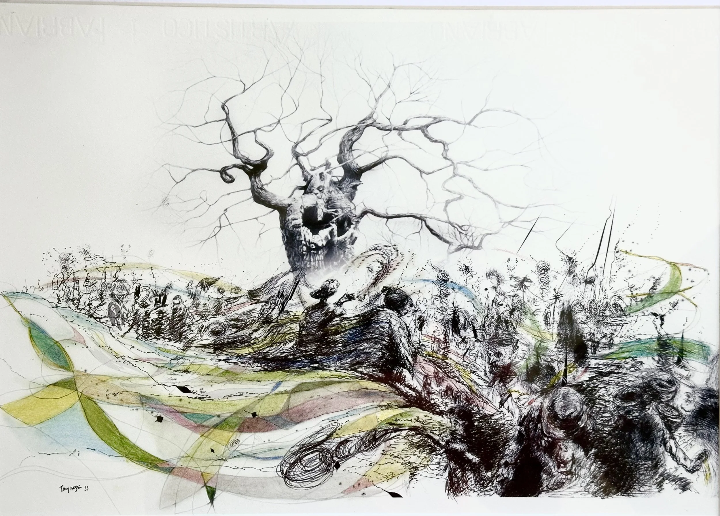 the crowded paths unseen