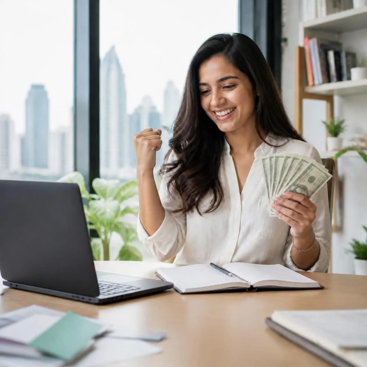 Woman making good money but unsure what to do with it.