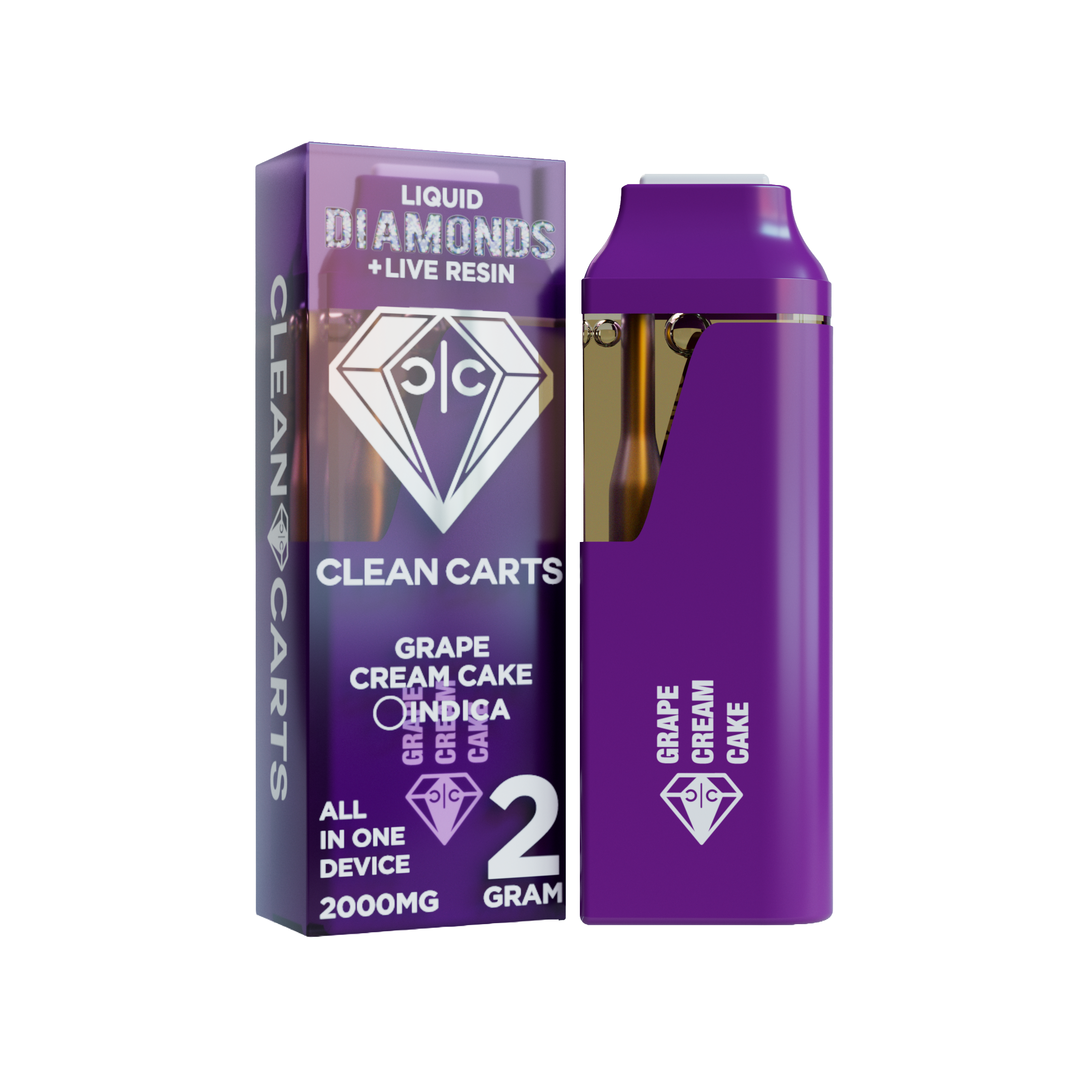 GRAPE CREAM CAKE